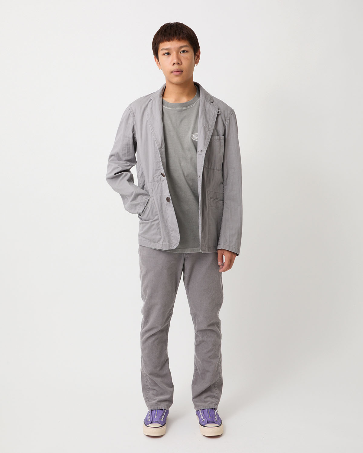 DWELLER 5P JEANS FL COTTON CORD SULFUR DYE