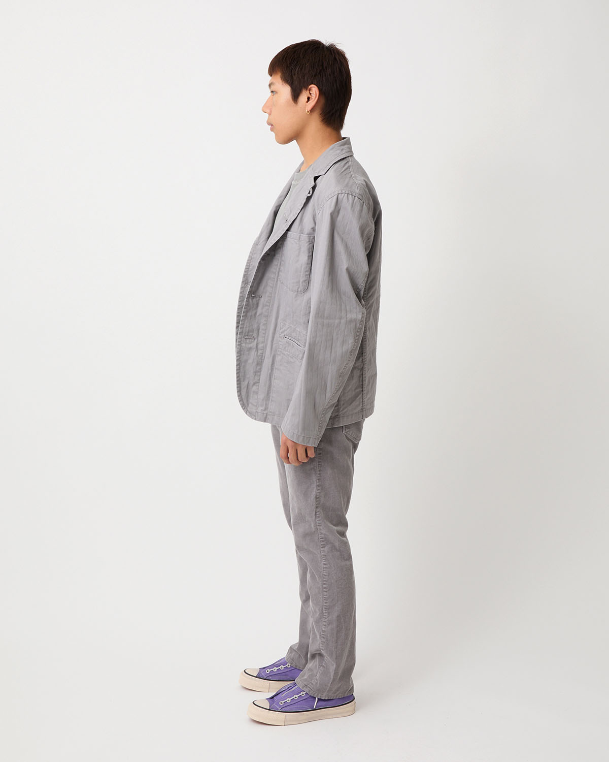 DWELLER 5P JEANS FL COTTON CORD SULFUR DYE