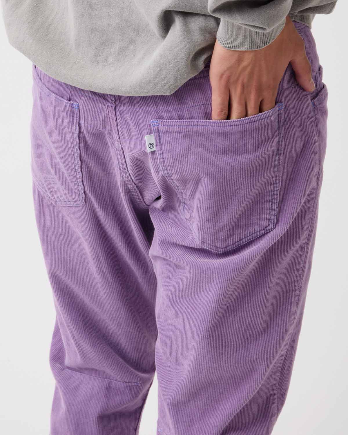 DWELLER 5P JEANS FL COTTON CORD SULFUR DYE