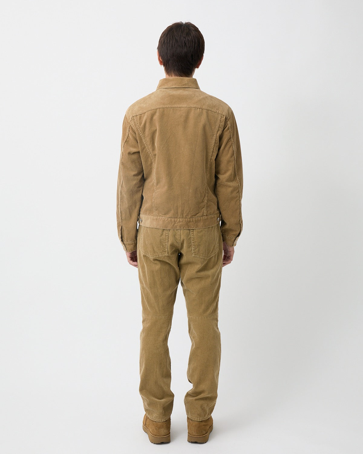 DWELLER 5P JEANS TP COTTON CORD SULFUR DYE
