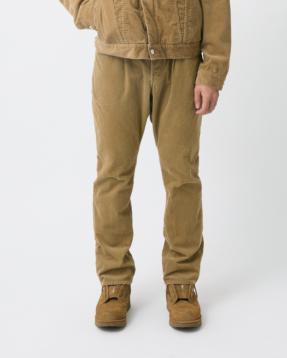 DWELLER 5P JEANS TP COTTON CORD SULFUR DYE