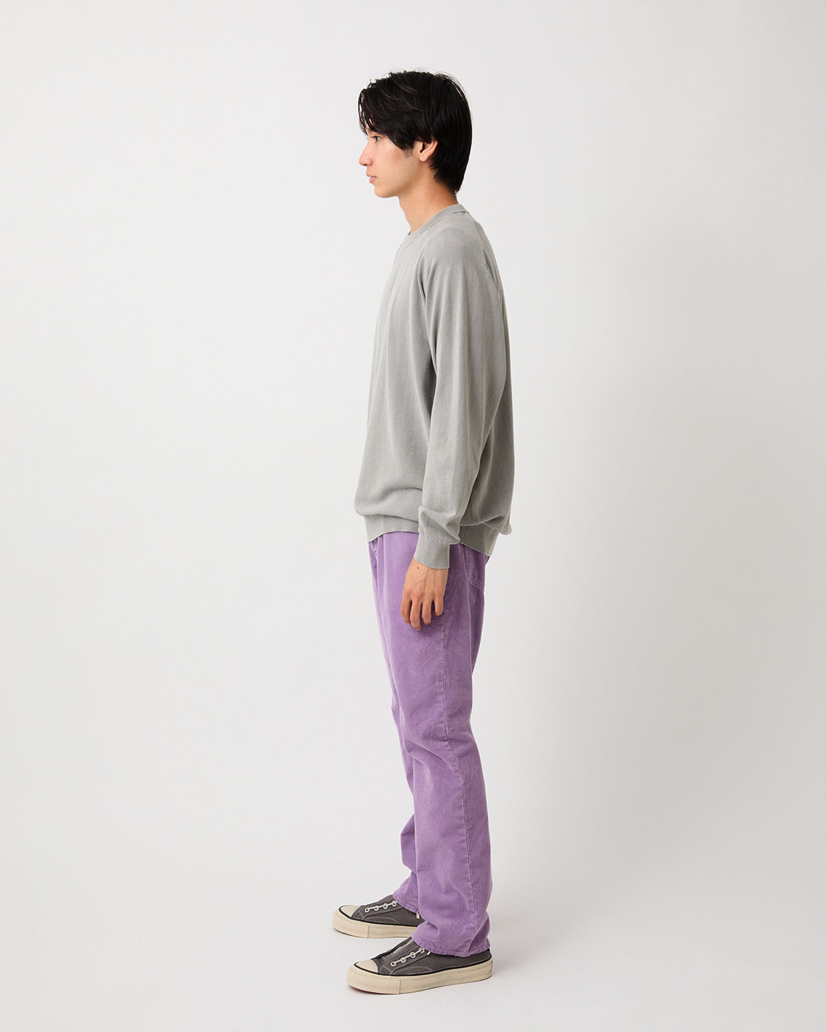 DWELLER 5P JEANS TP COTTON CORD SULFUR DYE