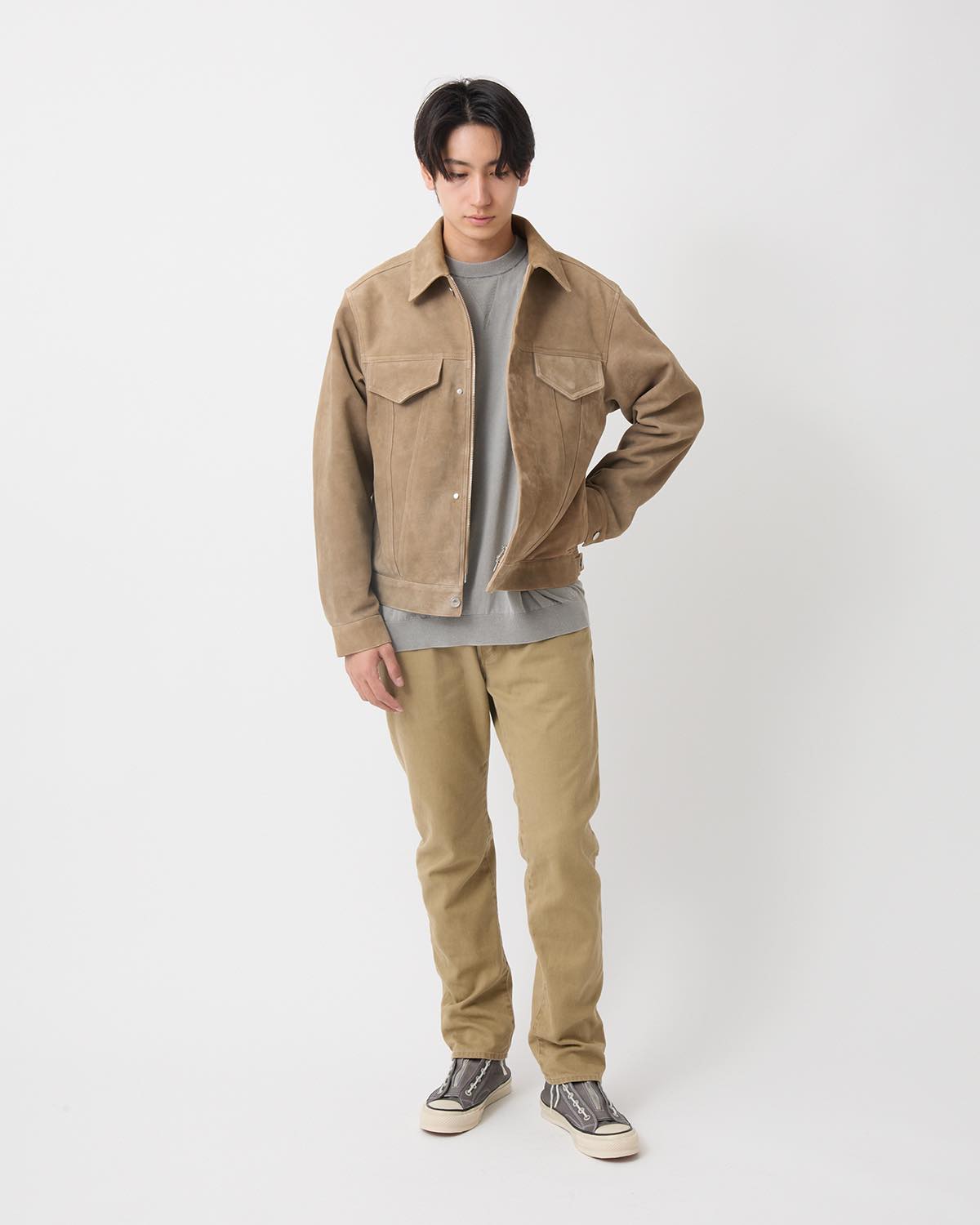 DWELLER 5P JEANS NR COTTON TWILL PIGMENT DYE