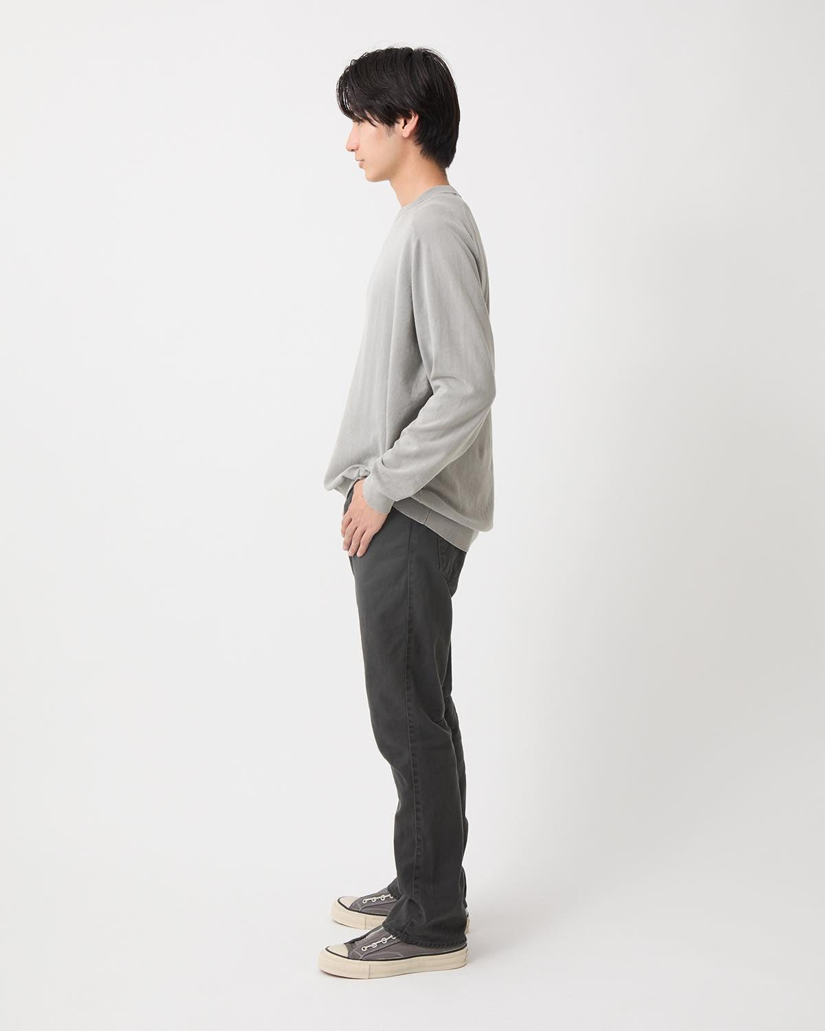 DWELLER 5P JEANS FL COTTON TWILL PIGMENT DYE