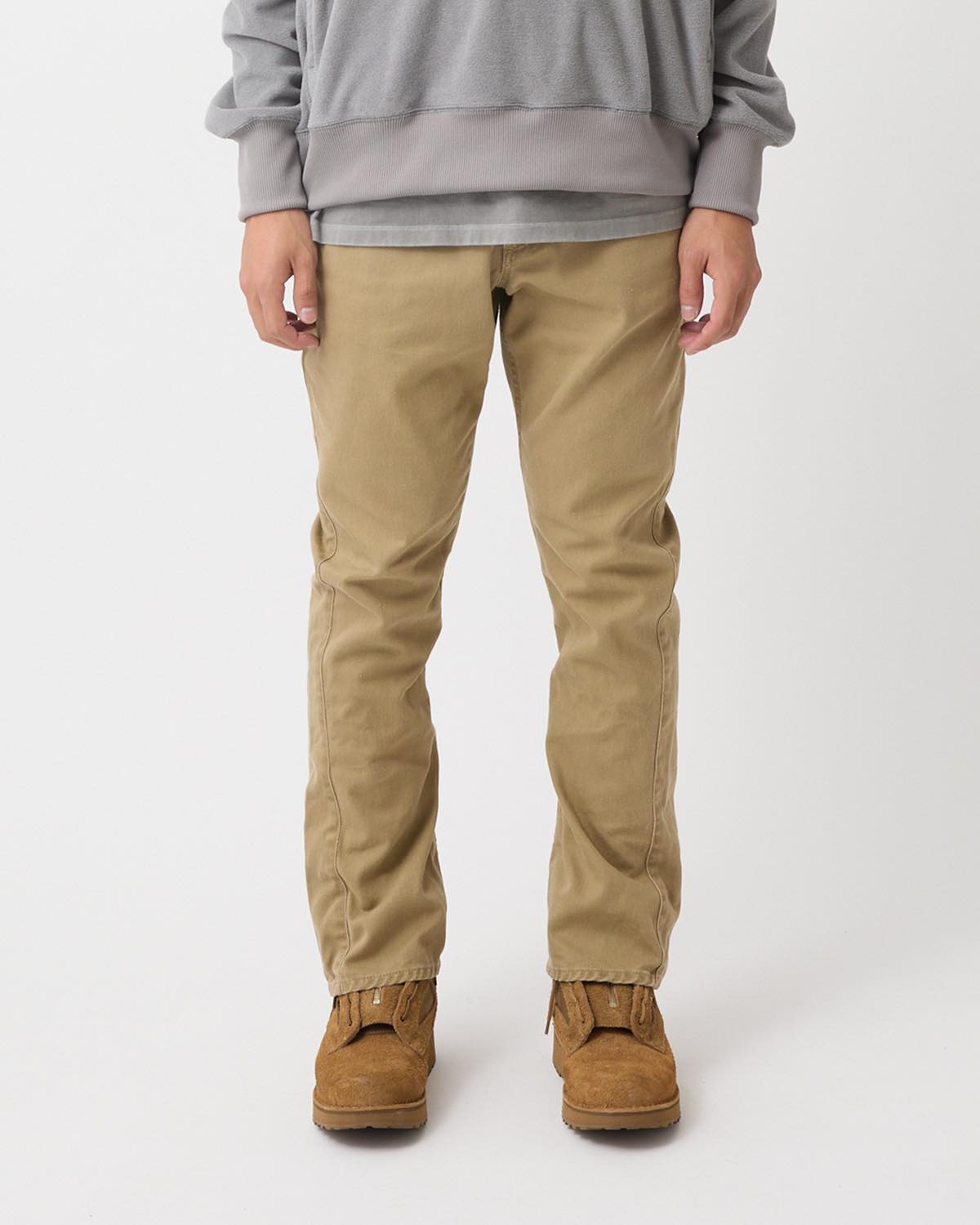 DWELLER 5P JEANS FL COTTON TWILL PIGMENT DYE