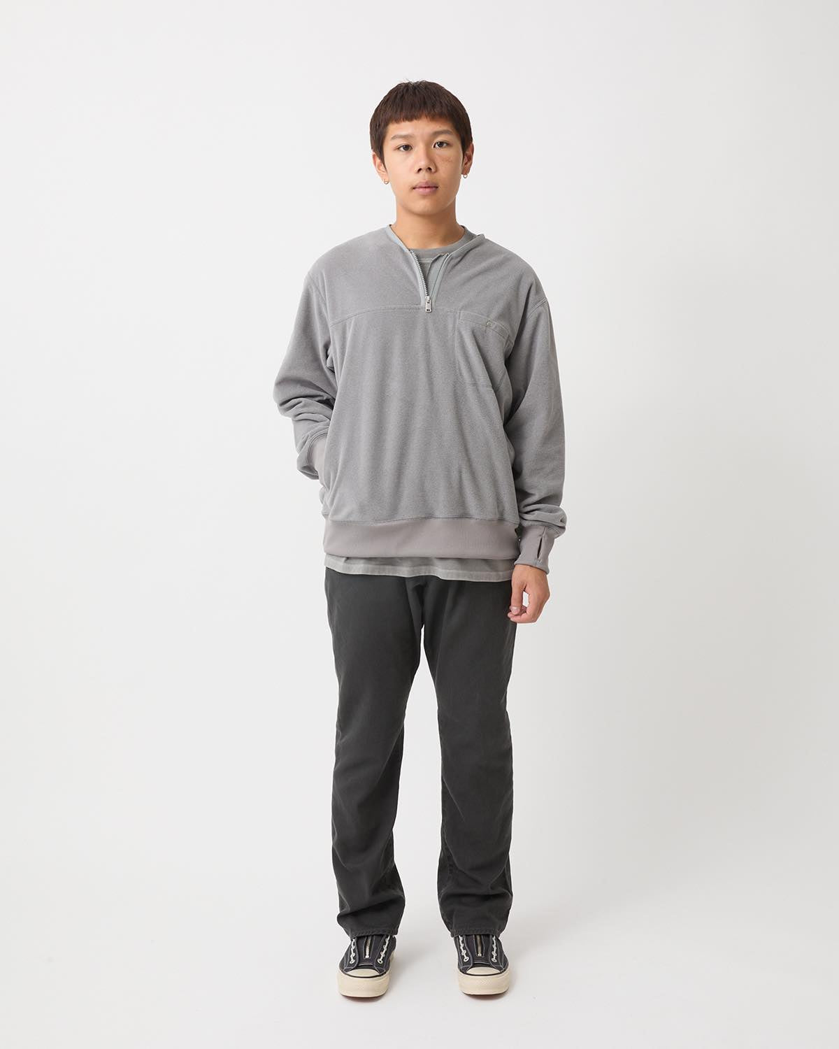 DWELLER 5P JEANS TP COTTON TWILL PIGMENT DYE