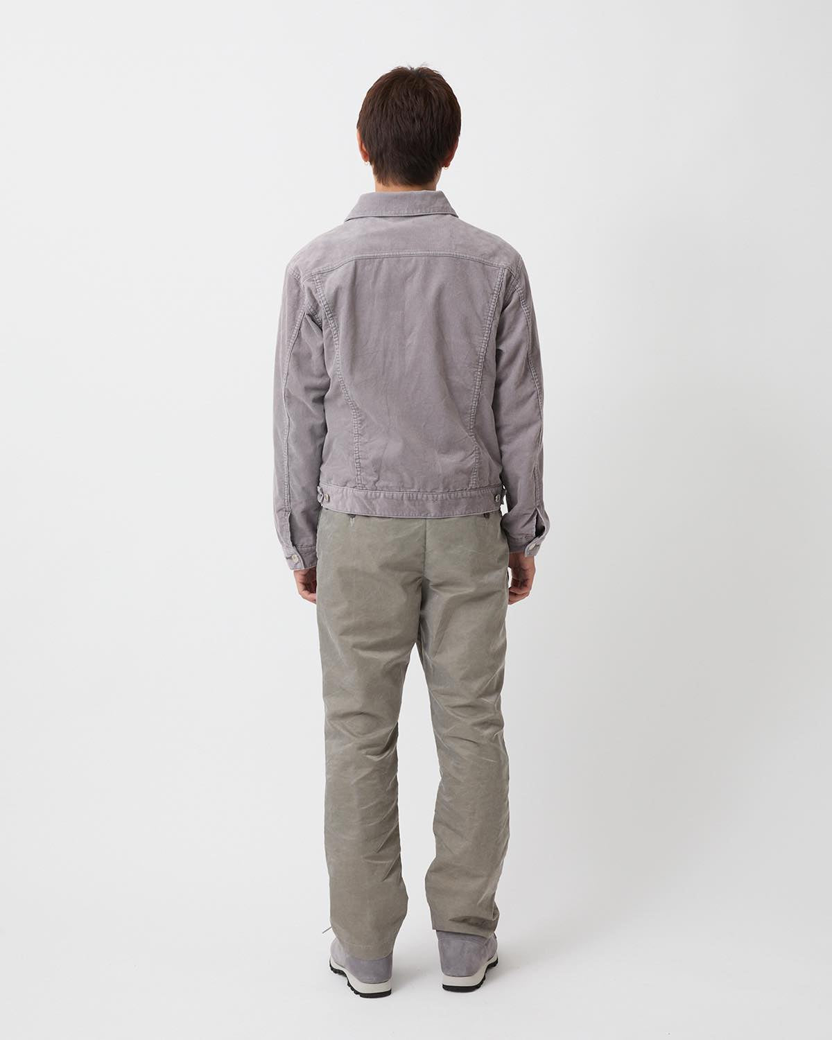 OFFICER CHINO TROUSERS NYLON TWILL PIGMENT DYE