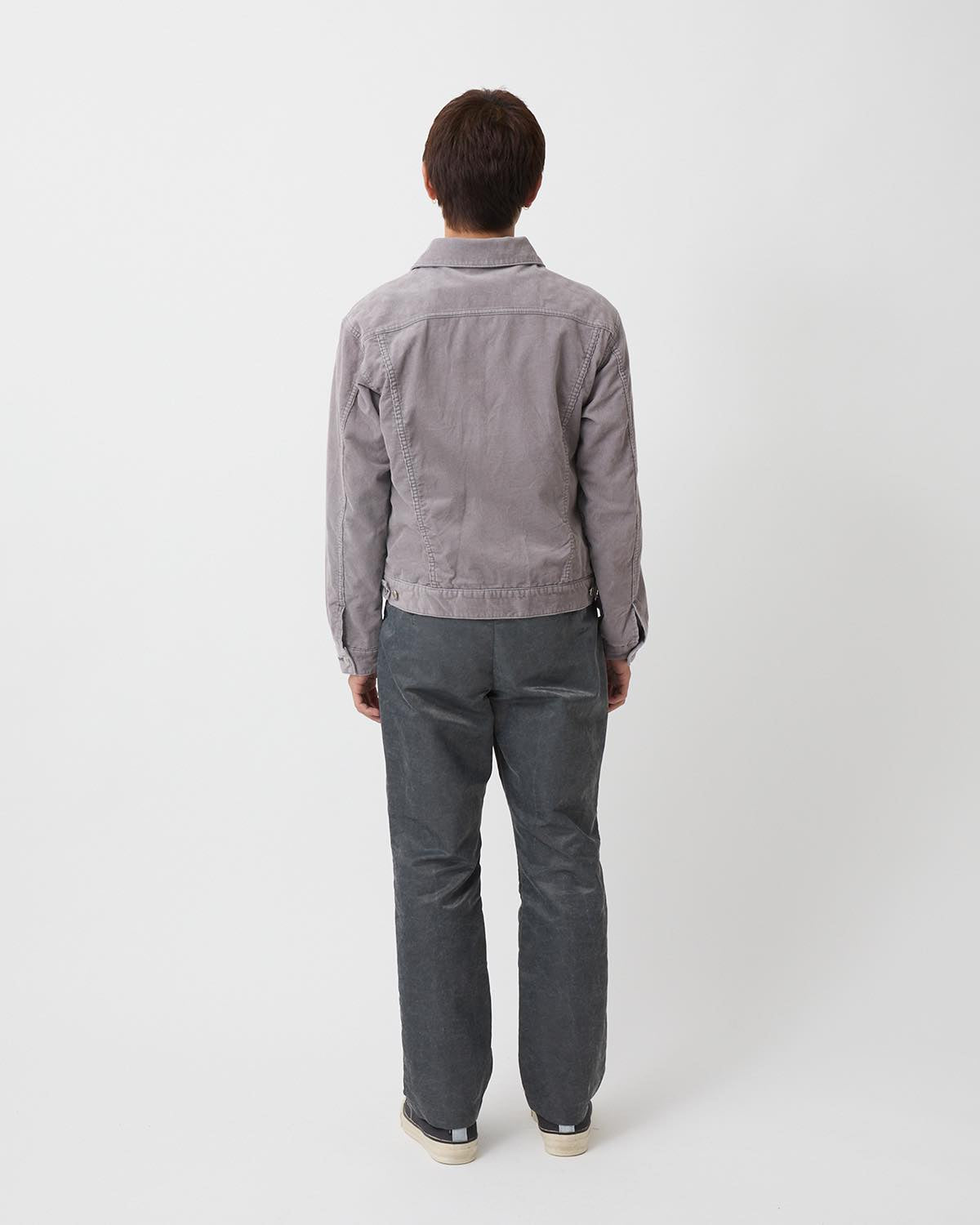 OFFICER CHINO TROUSERS NYLON TWILL PIGMENT DYE