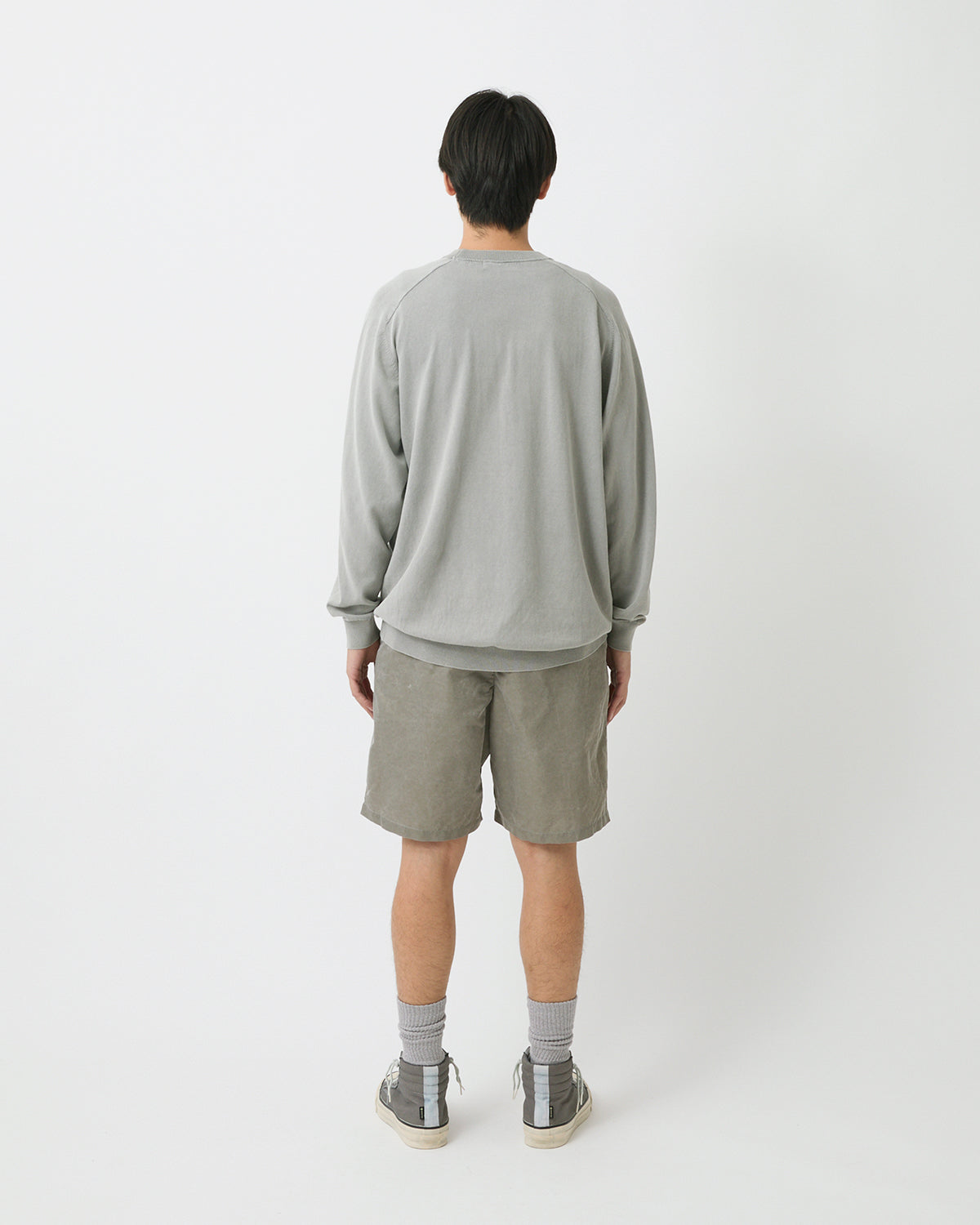 OFFICER CHINO SHORTS NYLON TWILL PIGMENT DYE
