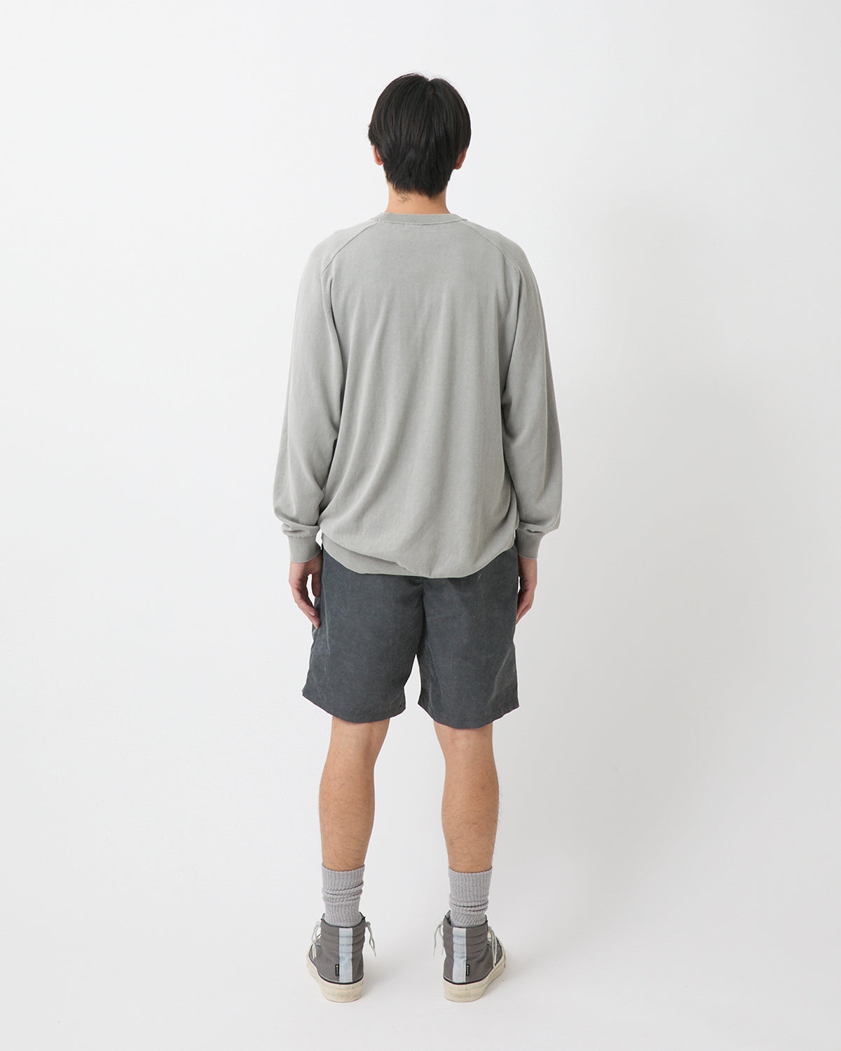 OFFICER CHINO SHORTS NYLON TWILL PIGMENT DYE
