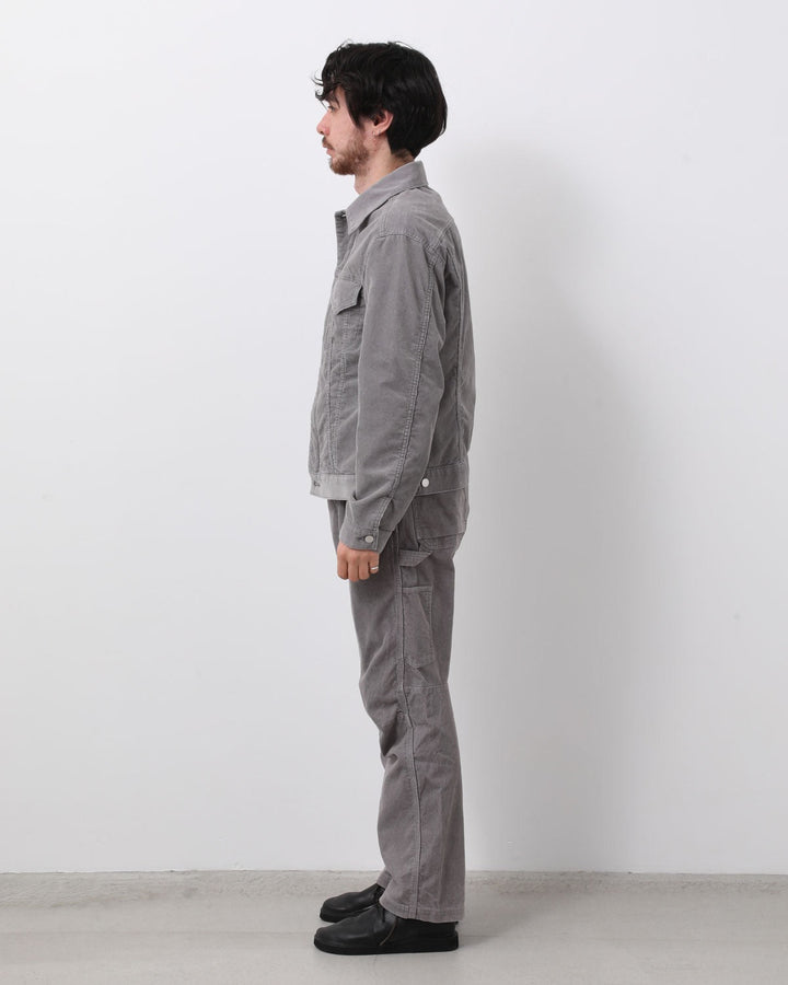 WORKER TROUSERS COTTON CORD SULFUR DYE
