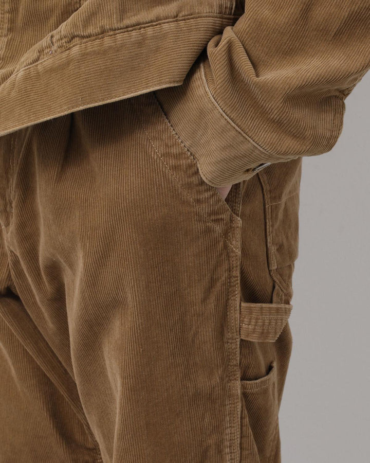 WORKER TROUSERS COTTON CORD SULFUR DYE