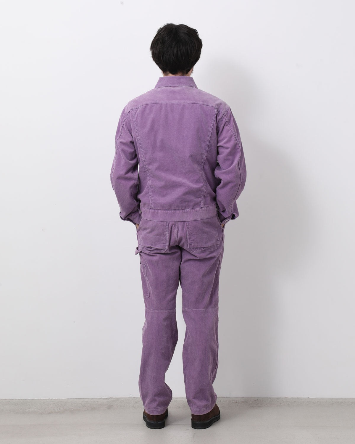 WORKER TROUSERS COTTON CORD SULFUR DYE