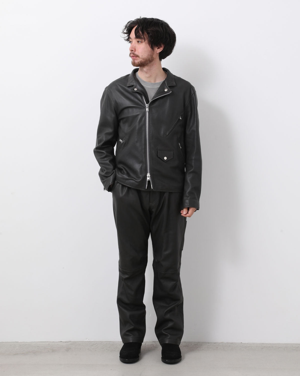 WORKER TROUSERS SHEEP LEATHER