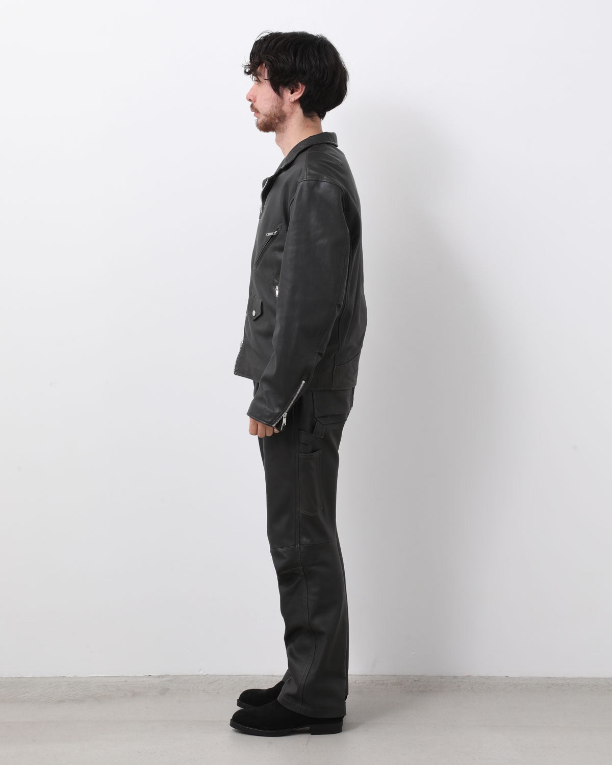 WORKER TROUSERS SHEEP LEATHER