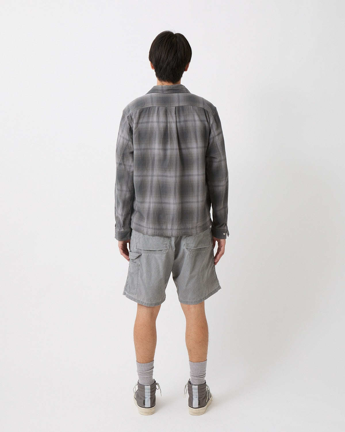 WORKER SHORTS NYLON OXFORD PIGMENT DYE
