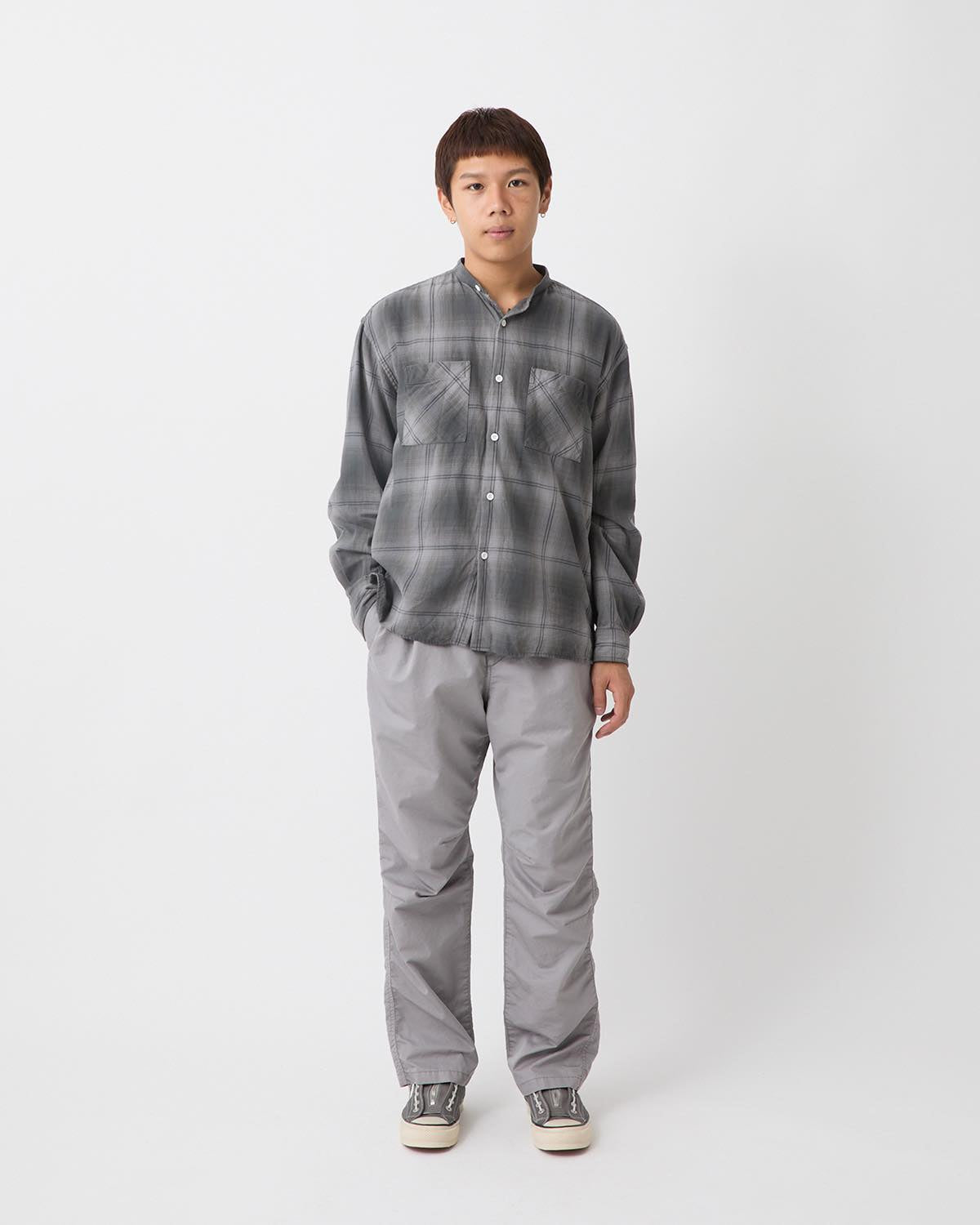 DWELLER EASY PANTS C/N GABARDINE PIGMENT DYE