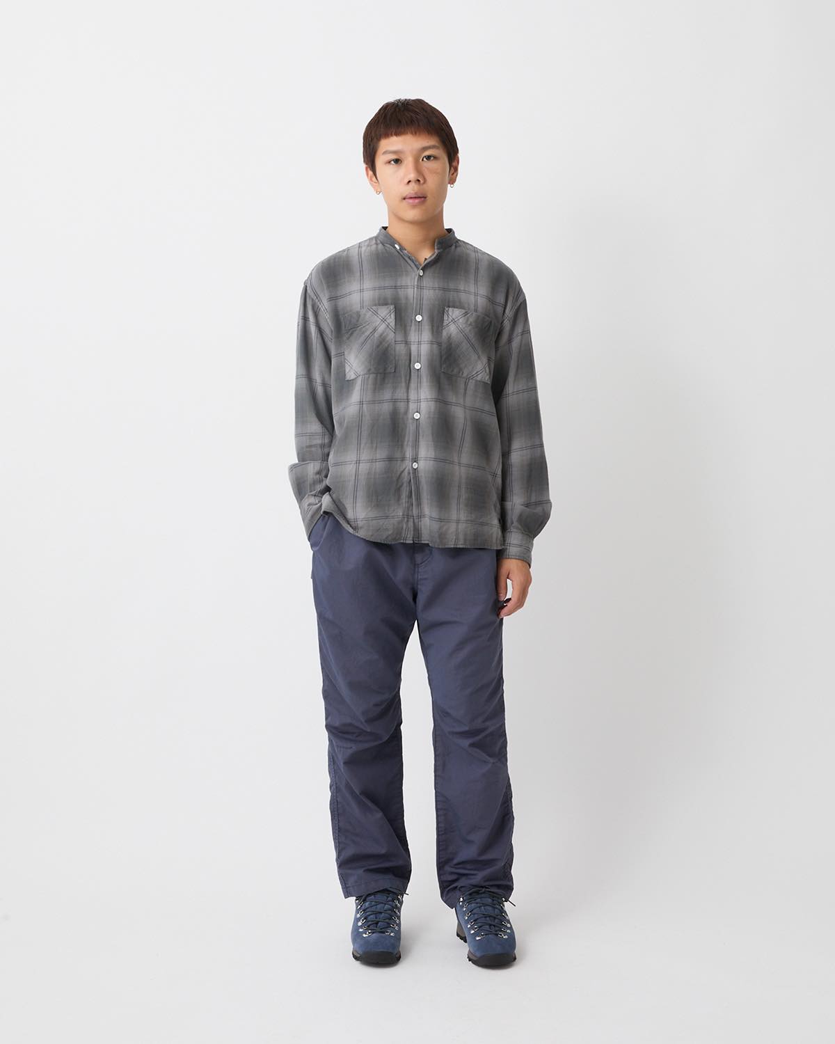 DWELLER EASY PANTS C/N GABARDINE PIGMENT DYE