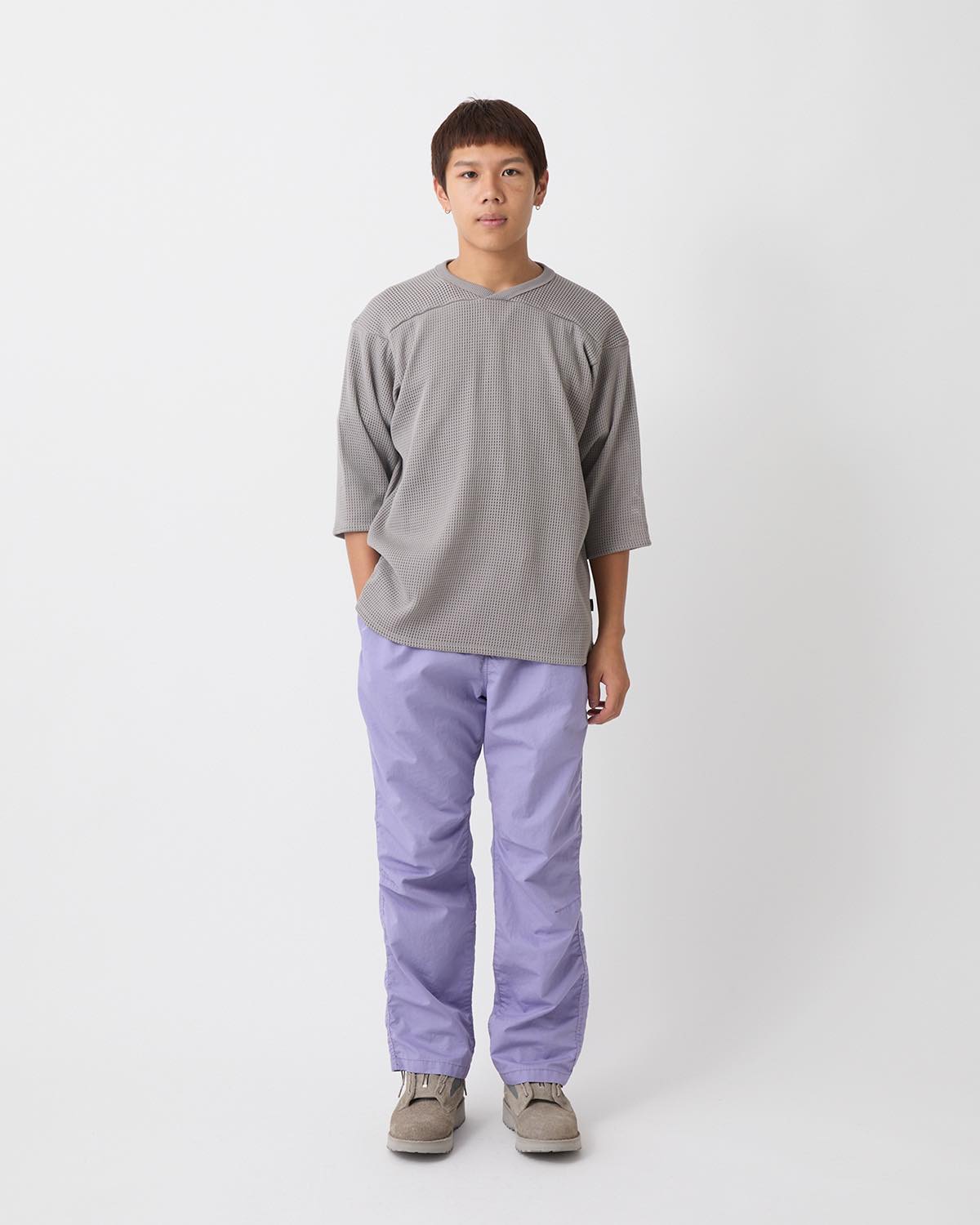 DWELLER EASY PANTS C/N GABARDINE PIGMENT DYE