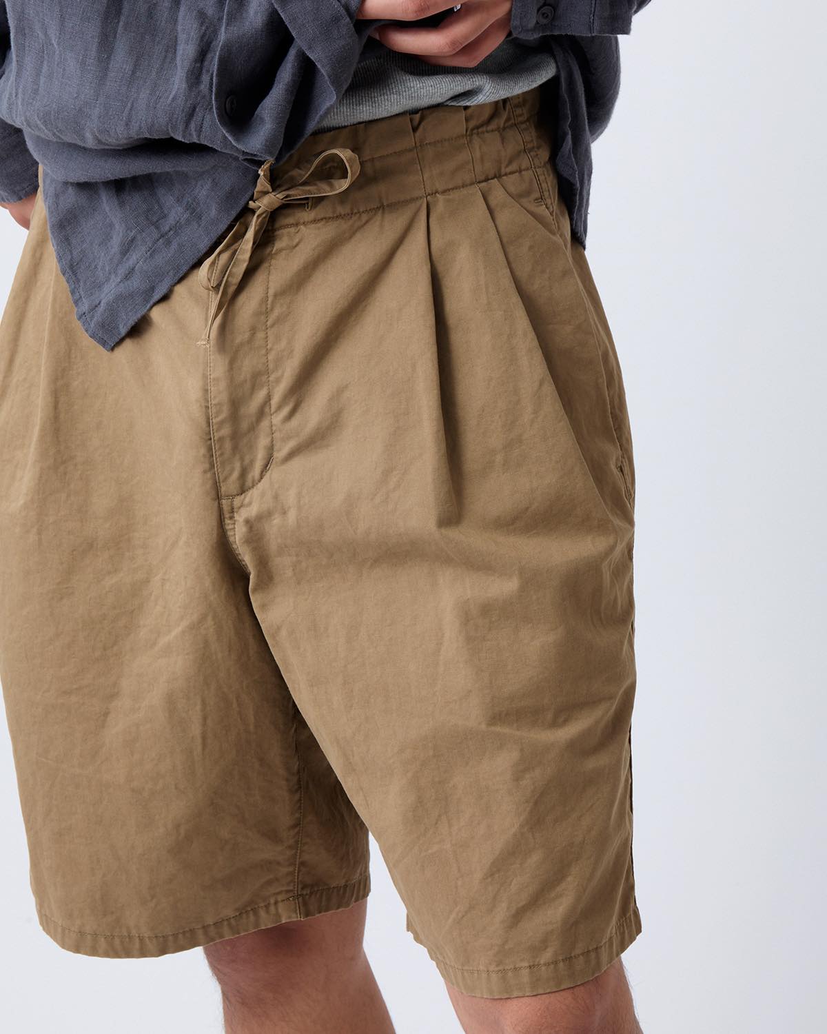 DWELLER EASY SHORTS C/Li TWILL PIGMENT DYE