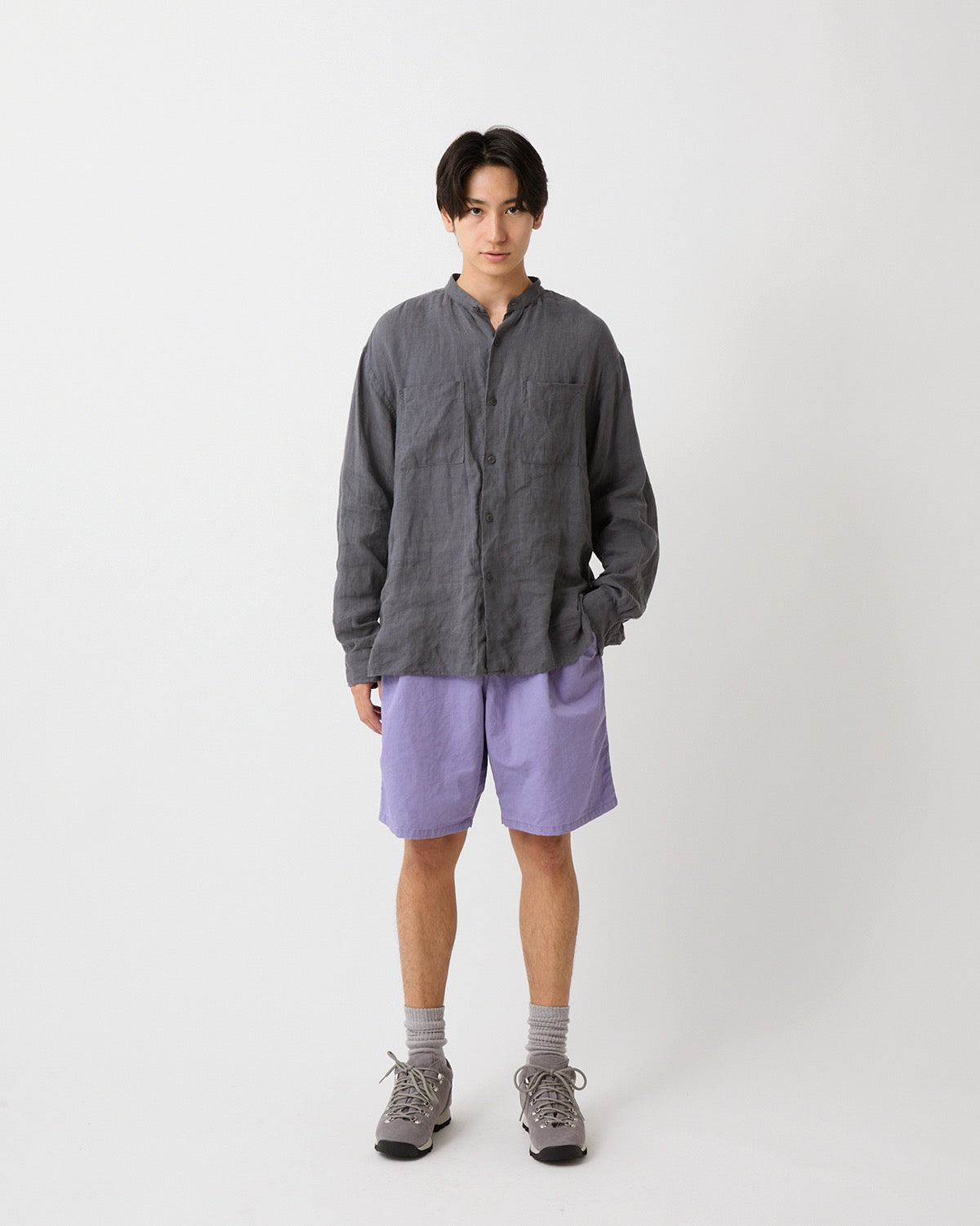 DWELLER EASY SHORTS C/Li TWILL PIGMENT DYE