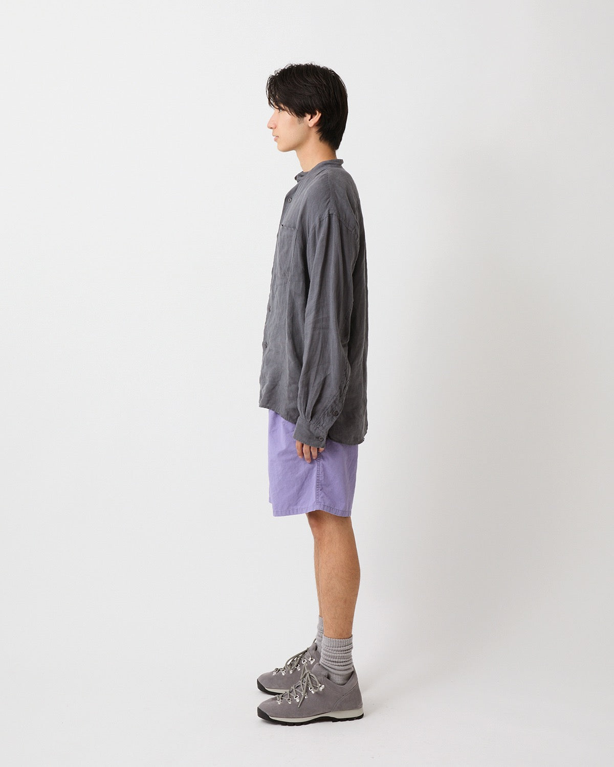 DWELLER EASY SHORTS C/Li TWILL PIGMENT DYE