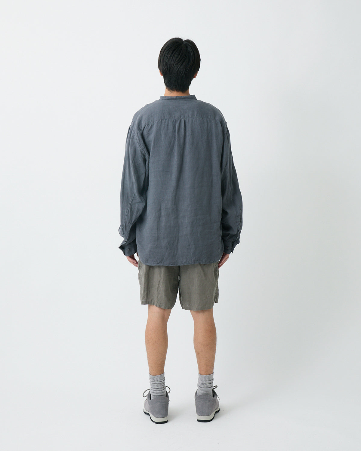DWELLER EASY SHORTS LINEN CANVAS