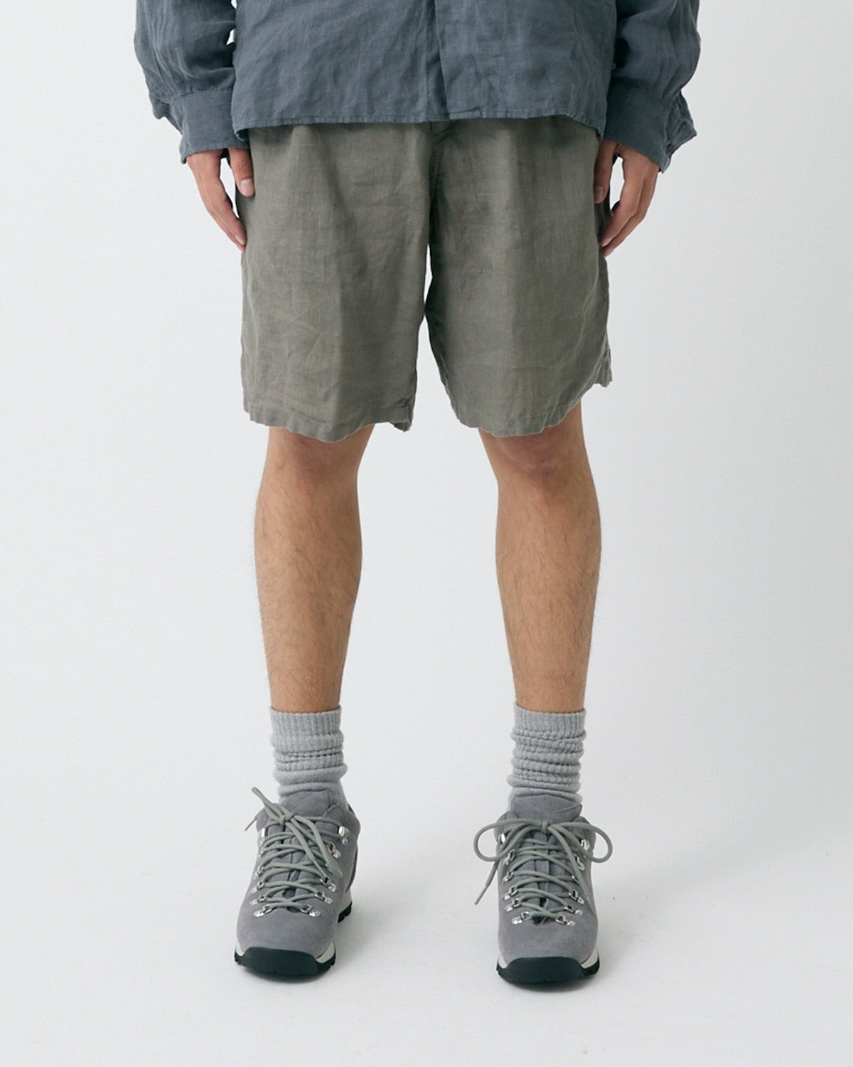 DWELLER EASY SHORTS LINEN CANVAS