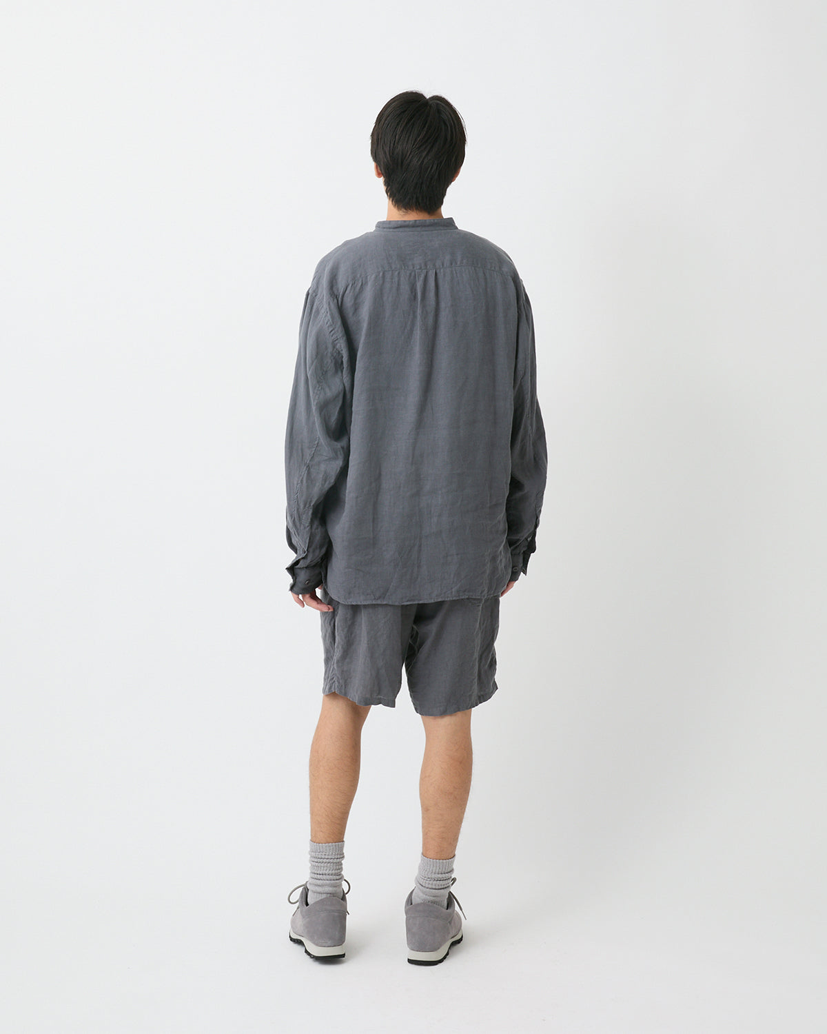 DWELLER EASY SHORTS LINEN CANVAS