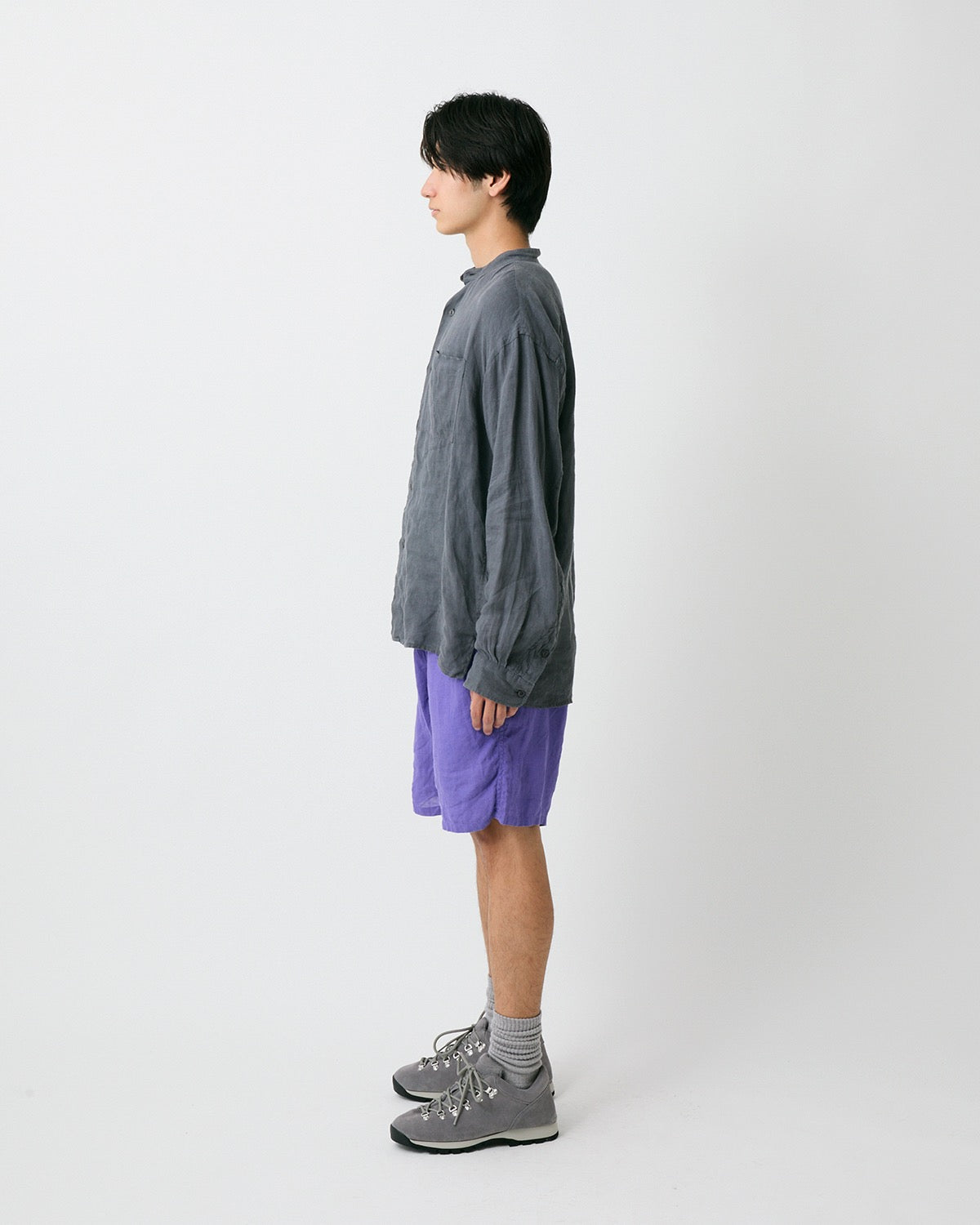 DWELLER EASY SHORTS LINEN CANVAS