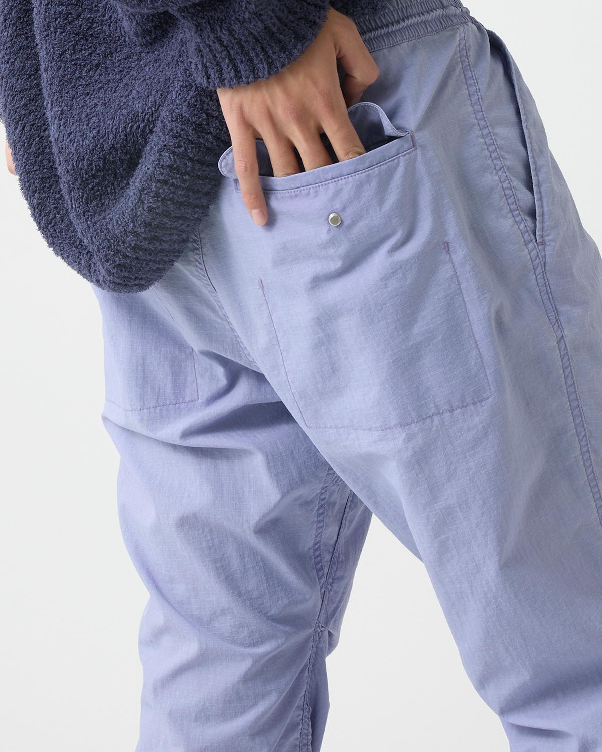 HIKER EASY PANTS NYLON RIPSTOP PIGMENT DYE