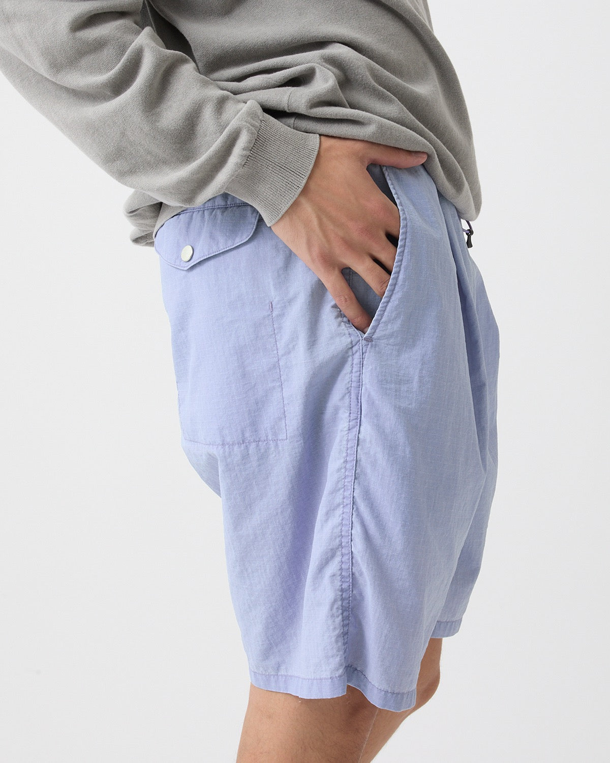 HIKER EASY SHORTS NYLON RIPSTOP PIGMENT DYE