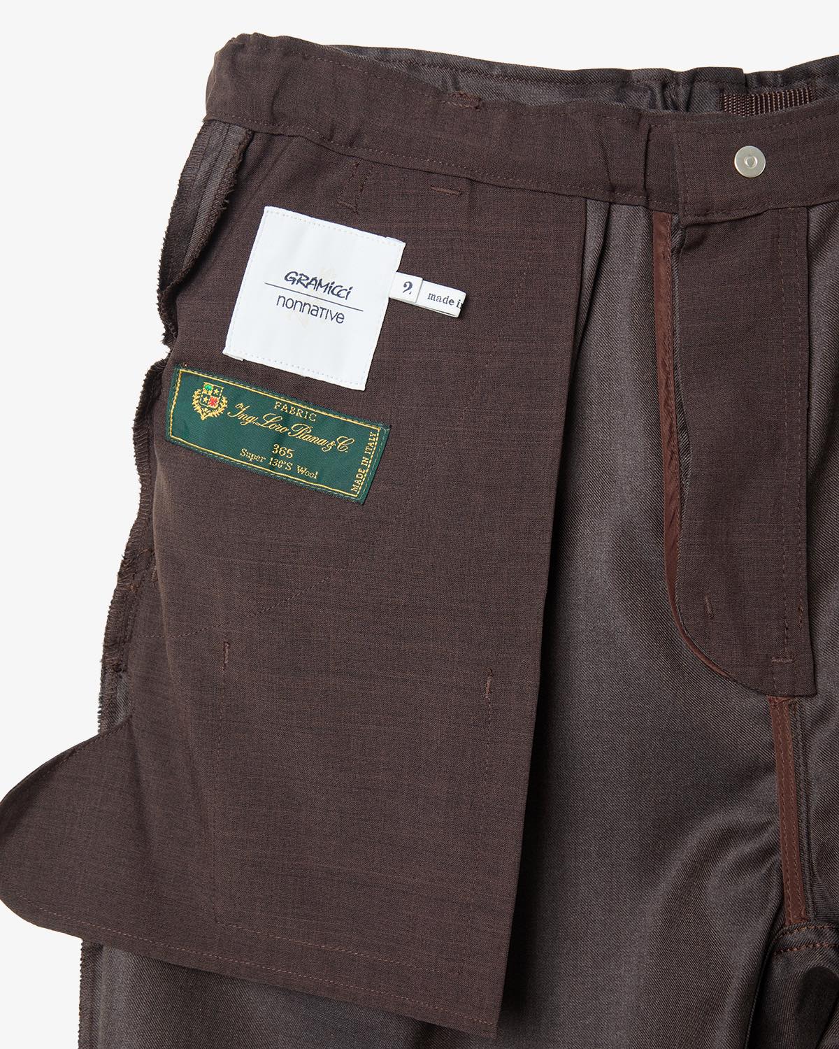 WALKER ST EASY PANTS LORO PIANA 365 MERINO WOOL by Gramicci