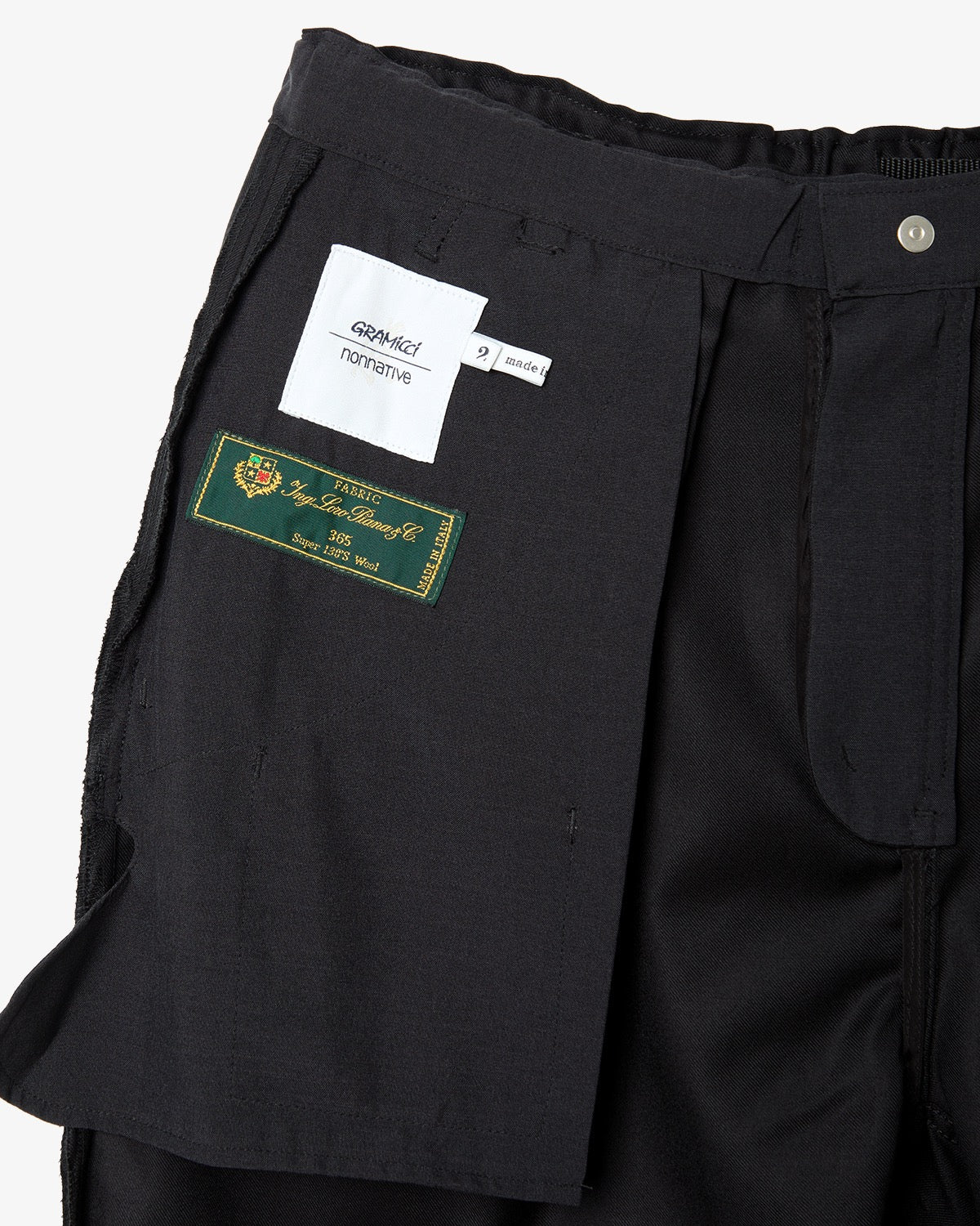WALKER EASY SHORTS LORO PIANA 365 MERINO WOOL by Gramicci