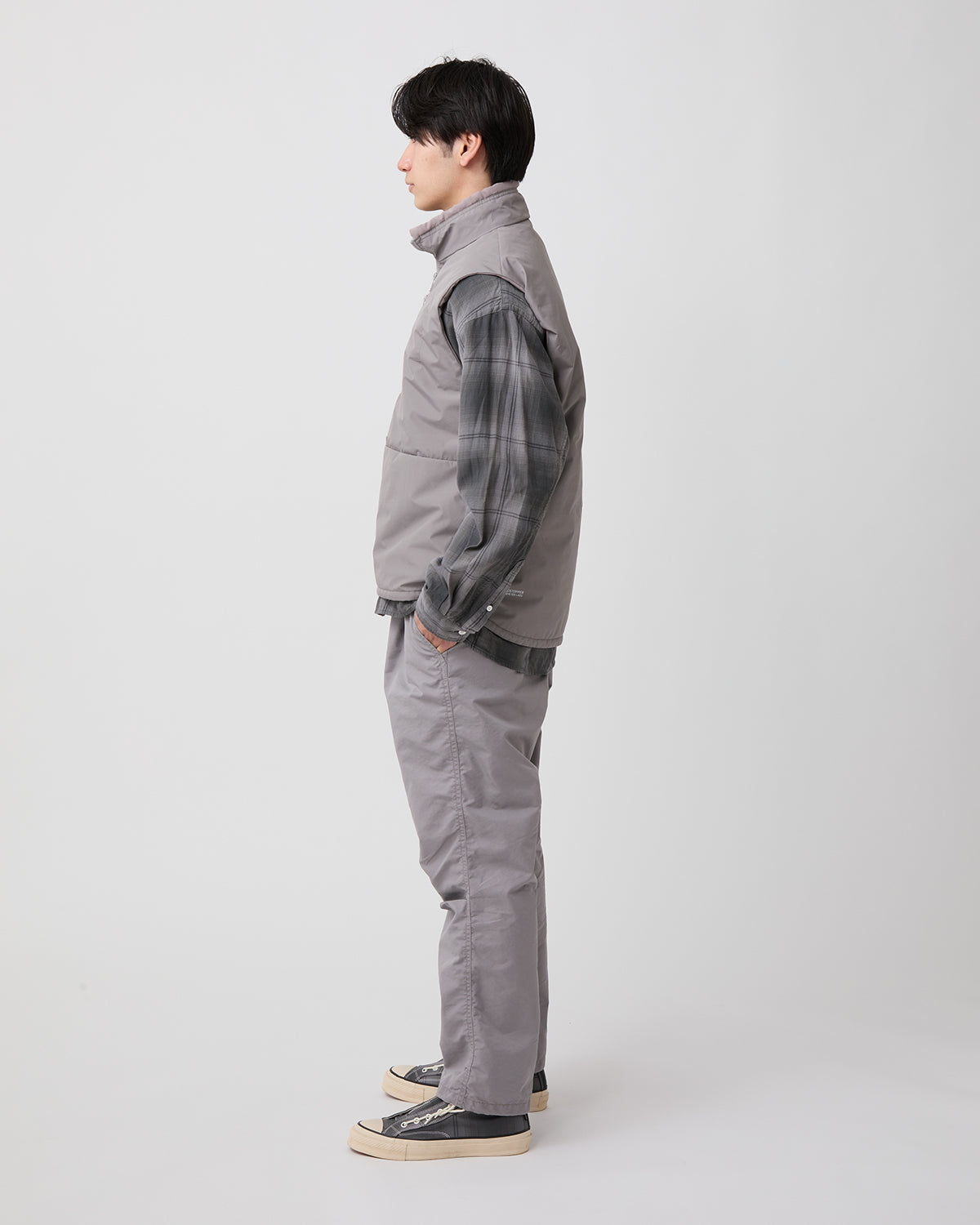 WALKER ST EASY PANTS C/N GABARDINE PIGMENT DYE