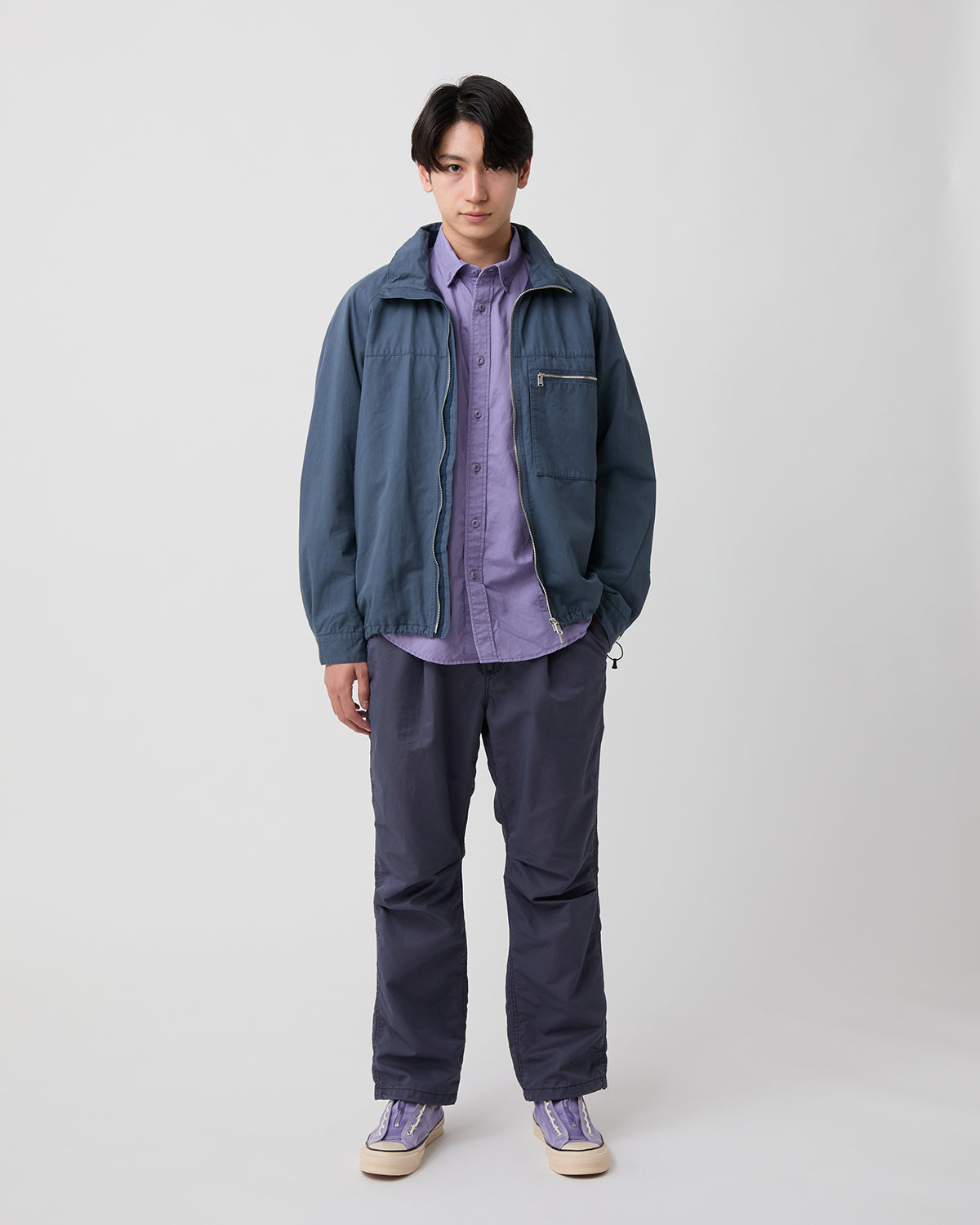 WALKER ST EASY PANTS C/N GABARDINE PIGMENT DYE