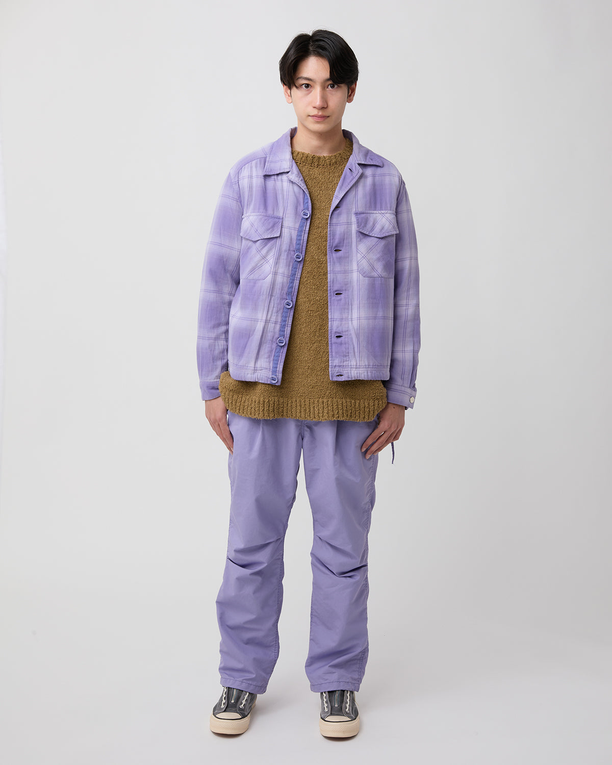 WALKER ST EASY PANTS C/N GABARDINE PIGMENT DYE