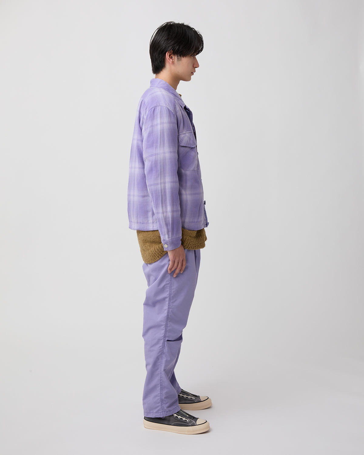 WALKER ST EASY PANTS C/N GABARDINE PIGMENT DYE