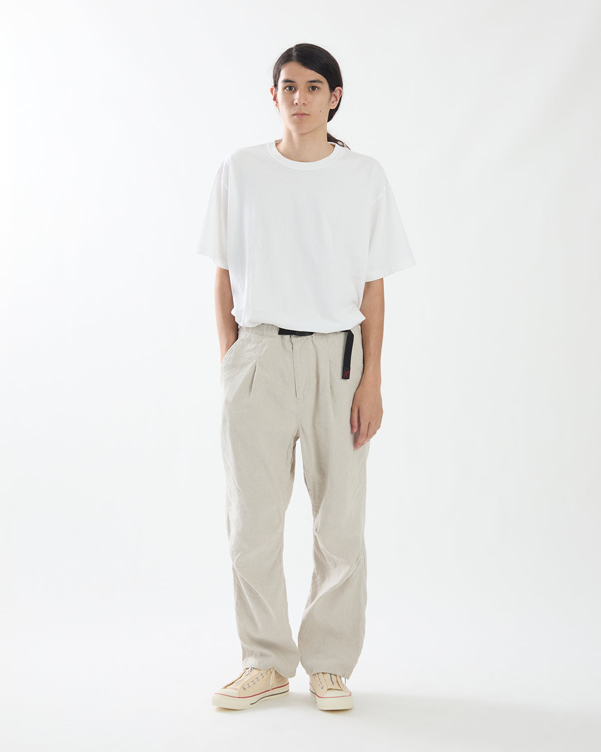 WALKER ST EASY PANTS LINEN COTTON OXFORD