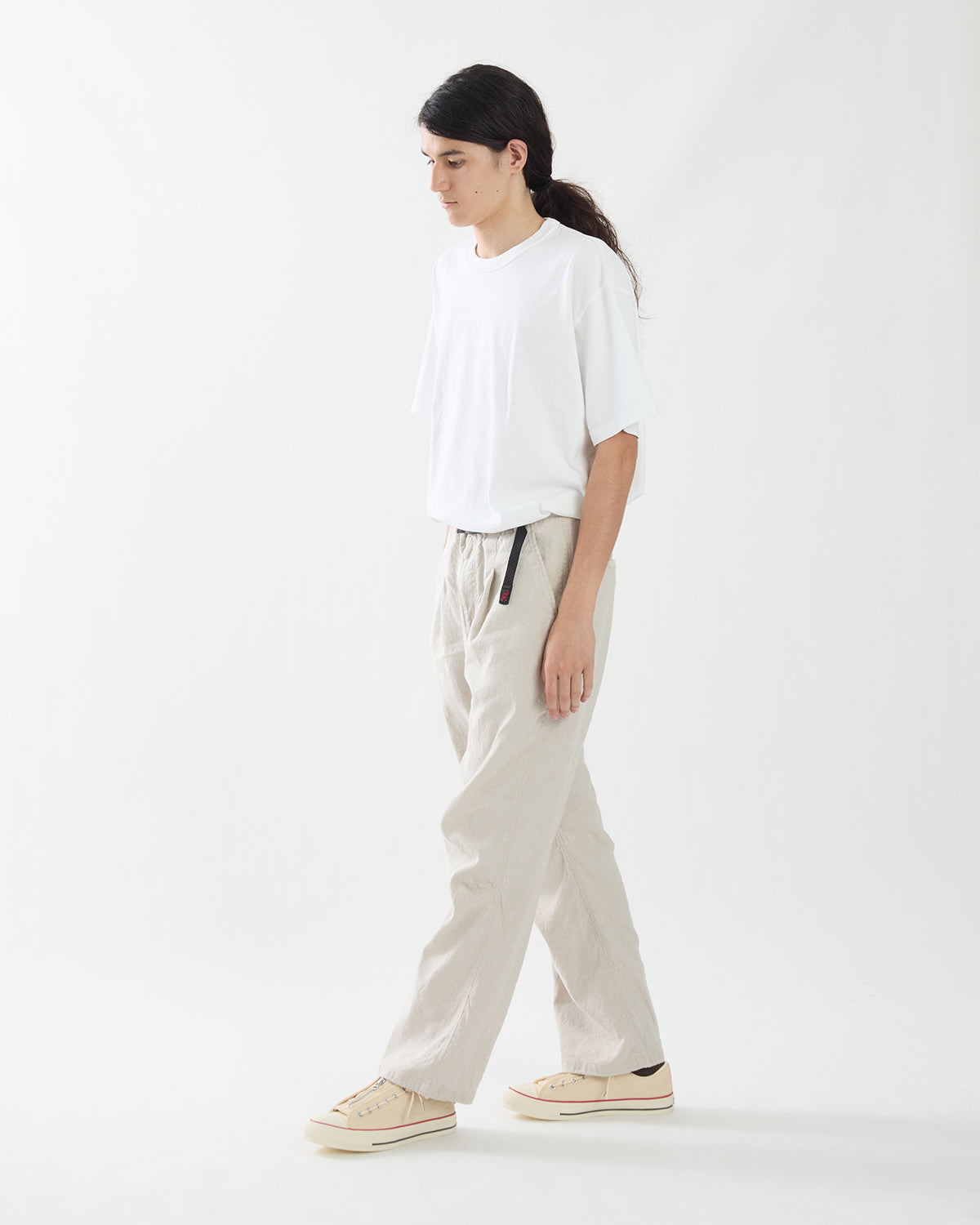 WALKER ST EASY PANTS LINEN COTTON OXFORD