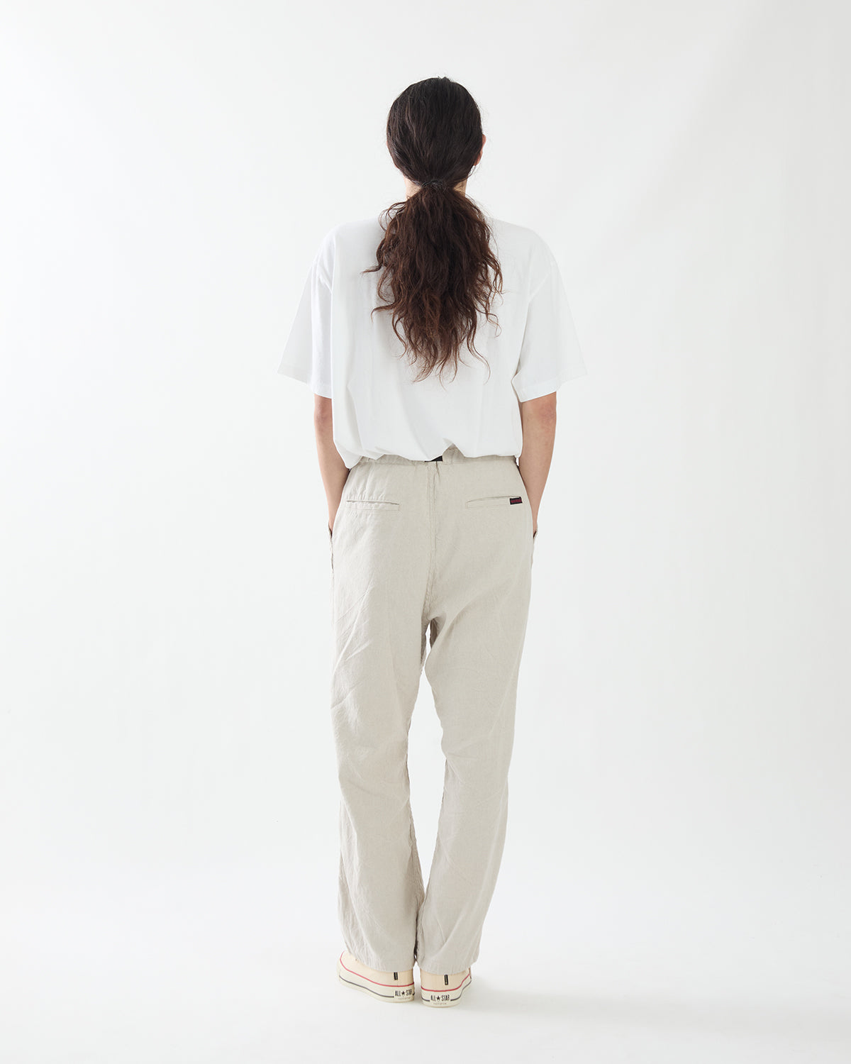 WALKER ST EASY PANTS LINEN COTTON OXFORD