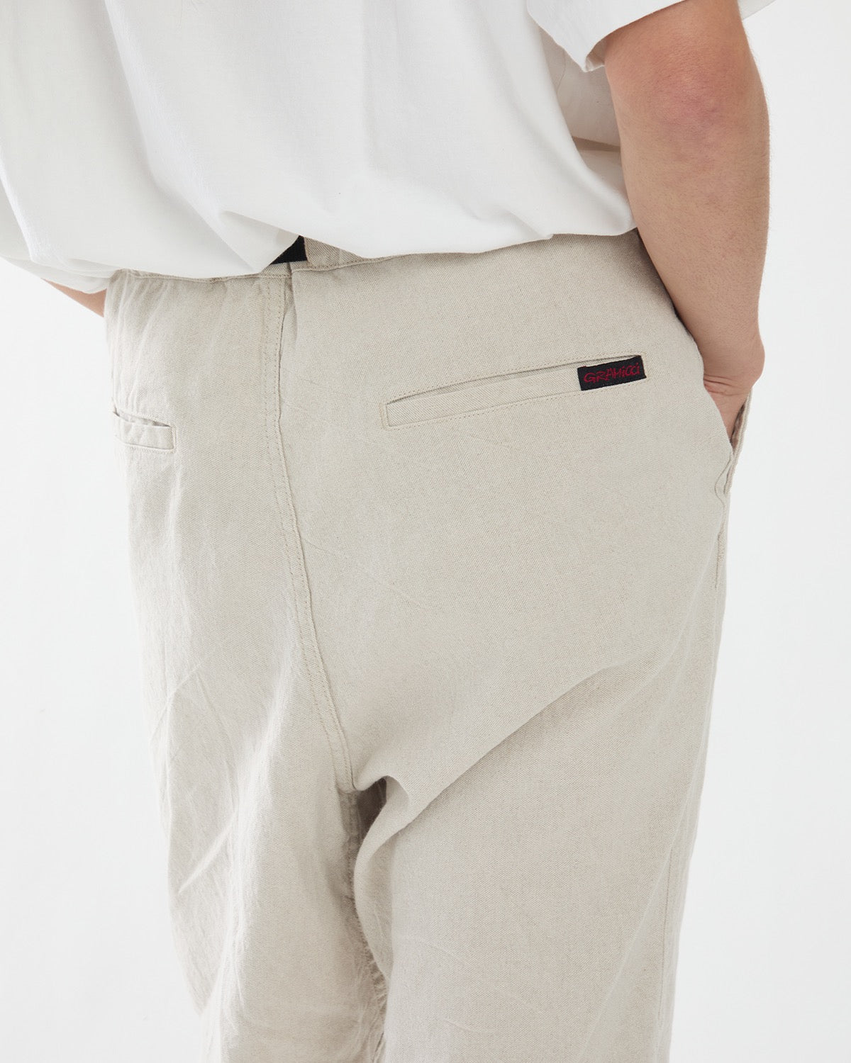 WALKER ST EASY PANTS LINEN COTTON OXFORD