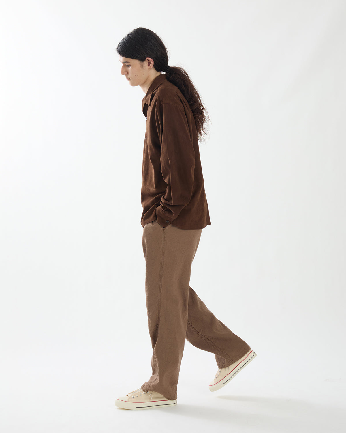 WALKER ST EASY PANTS LINEN COTTON OXFORD