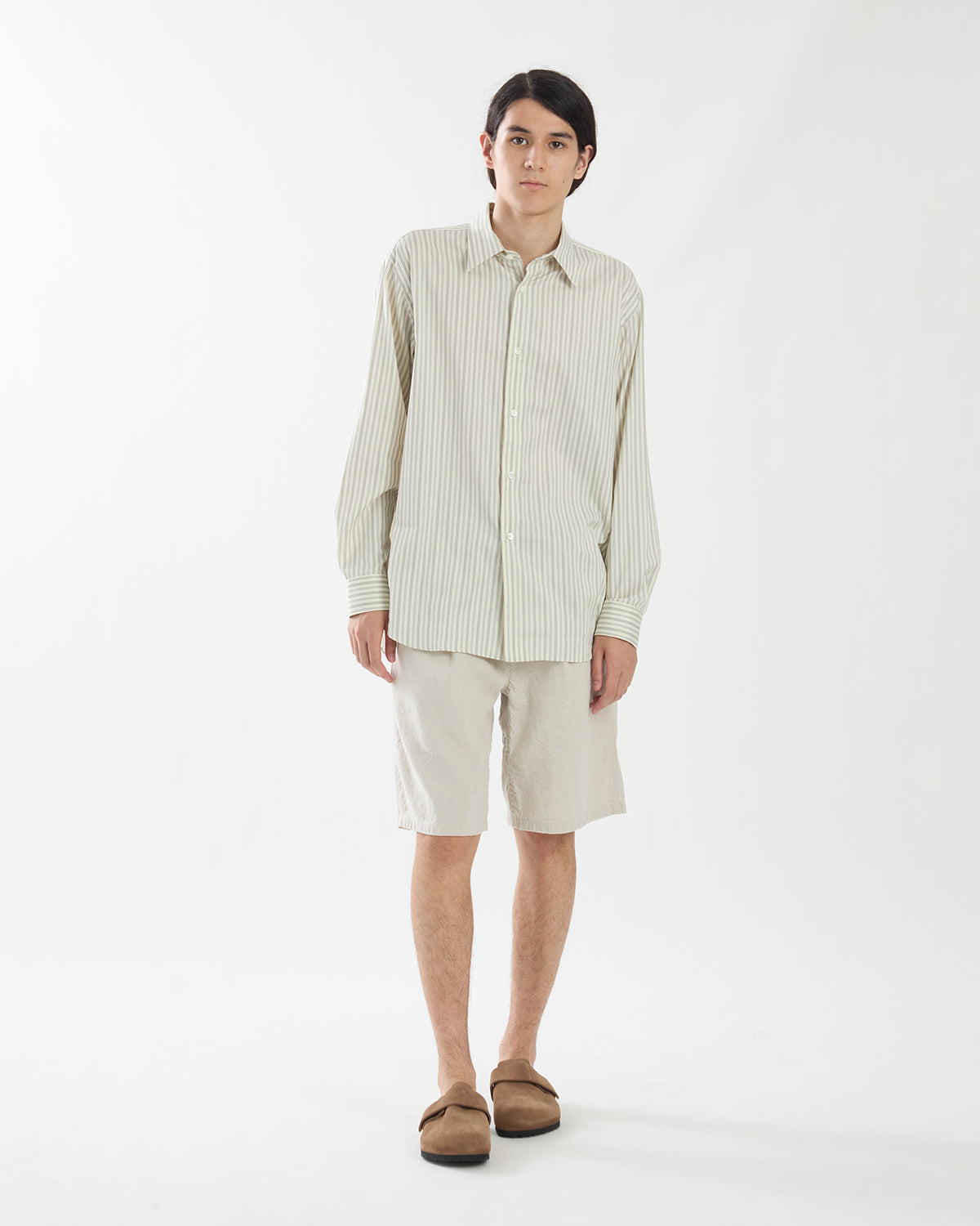 WALKER EASY SHORTS LINEN COTTON OXFORD