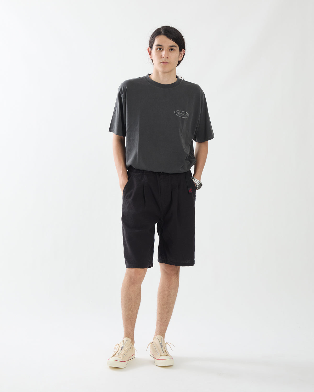 WALKER EASY SHORTS LINEN COTTON OXFORD