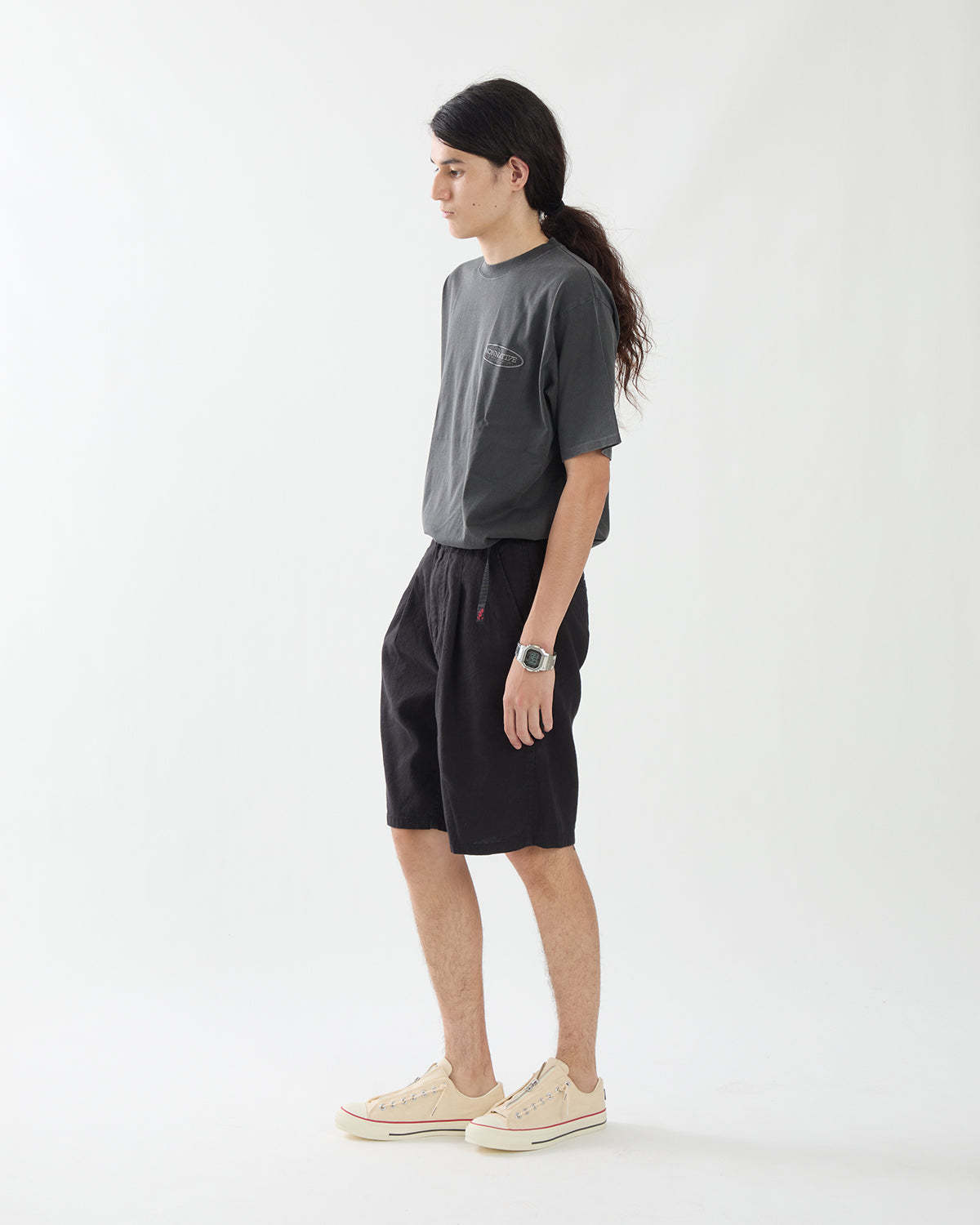 WALKER EASY SHORTS LINEN COTTON OXFORD