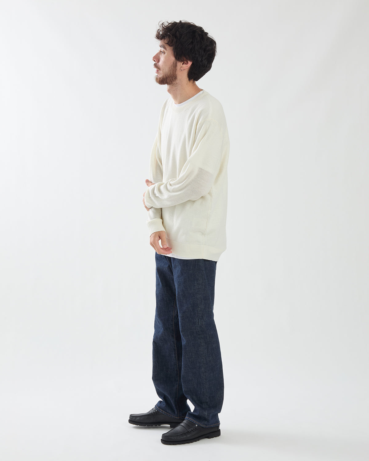 TRUCKER 5P JEANS COTTON 13.5oz DENIM OW