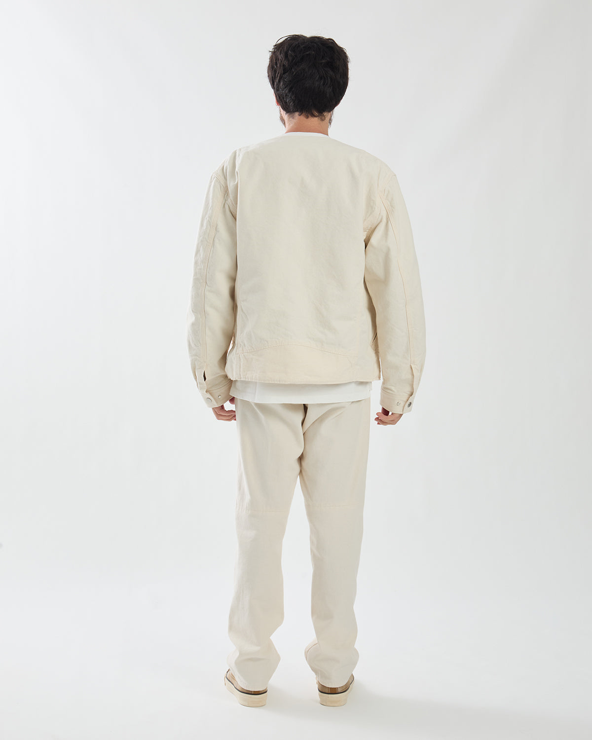 TRUCKER 5P JEANS COTTON OXFORD