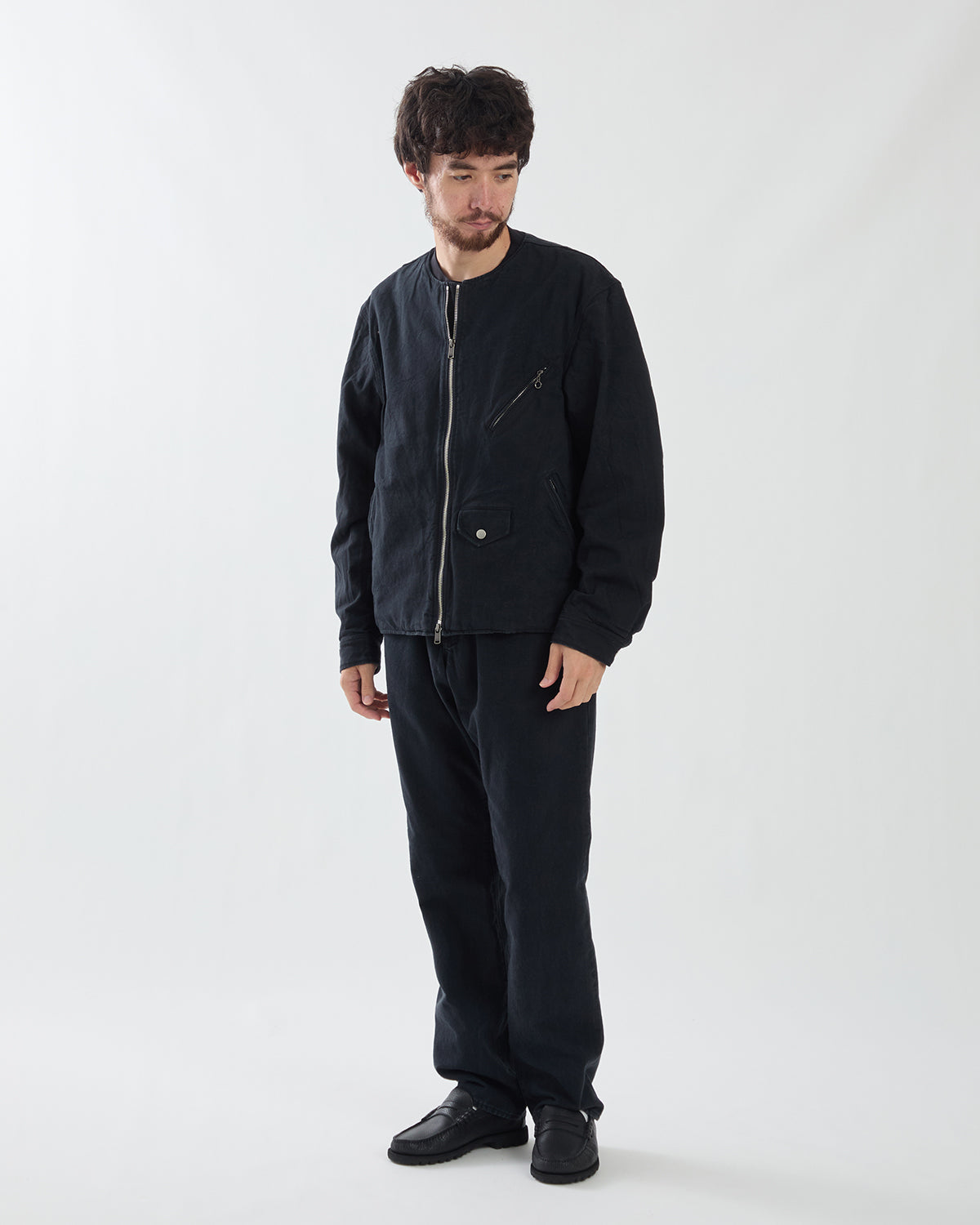 TRUCKER 5P JEANS COTTON OXFORD
