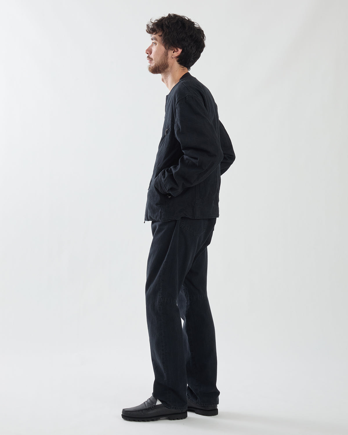 TRUCKER 5P JEANS COTTON OXFORD